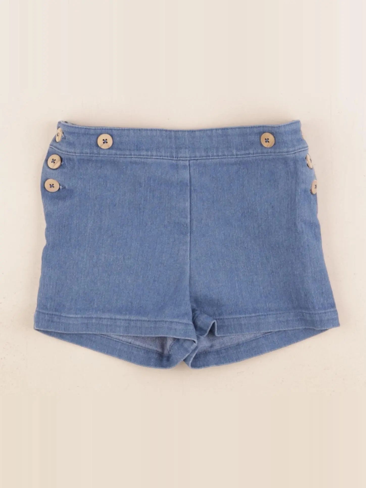 Frangin Frangine - short bleu - 3 ans