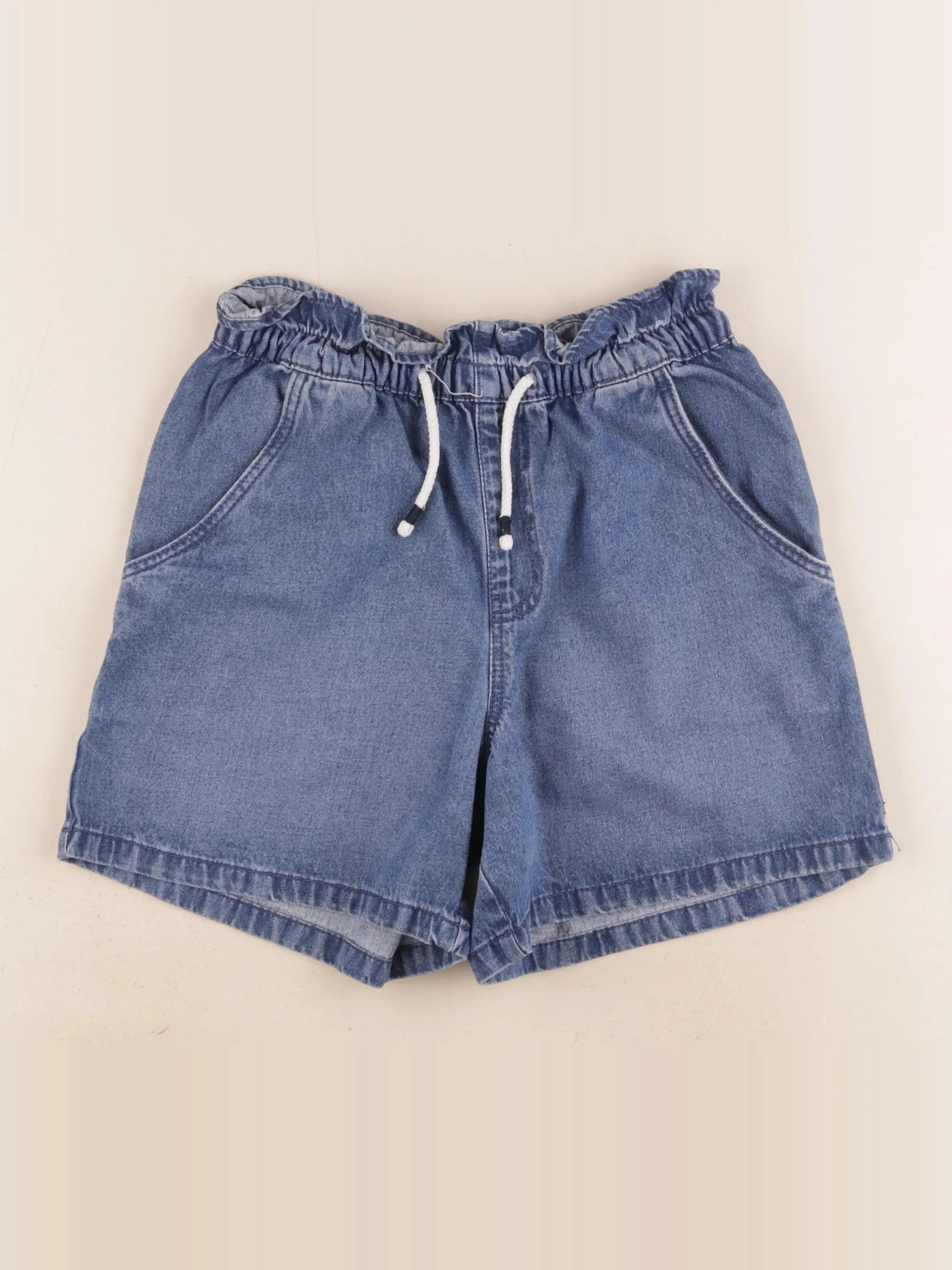 Monoprix - short bleu - 12 ans