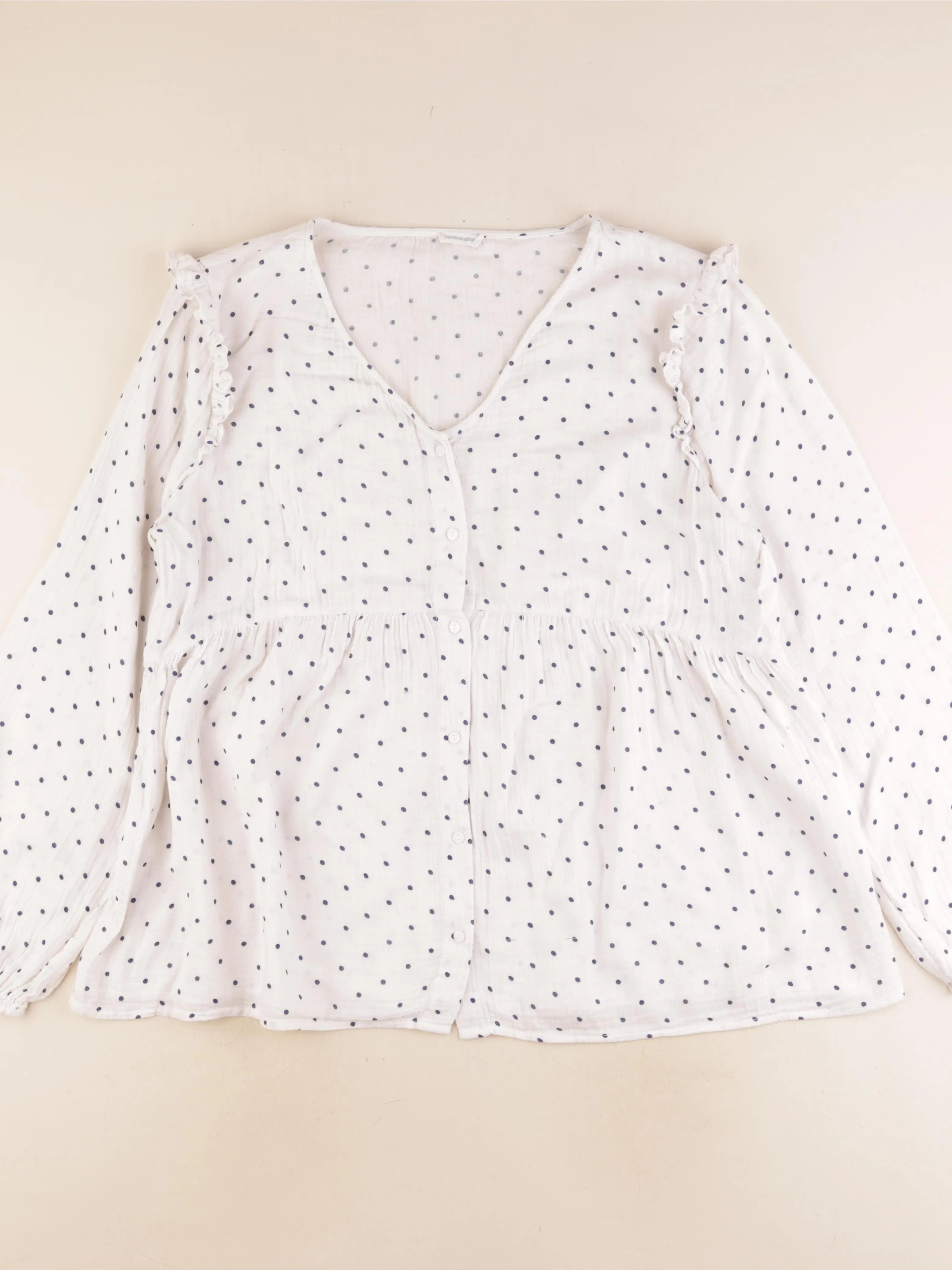 Vertbaudet - blouse grossesse blanc - 44