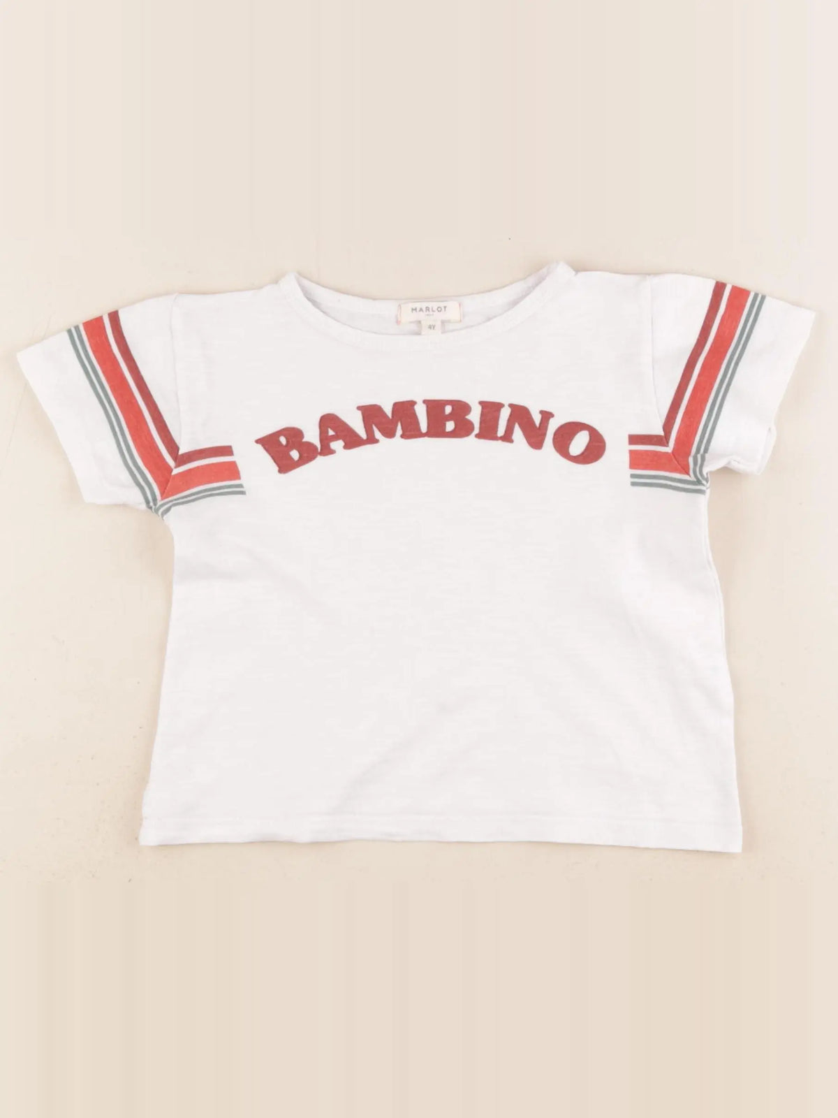 Marlot Paris - tee-shirt blanc - 4 ans