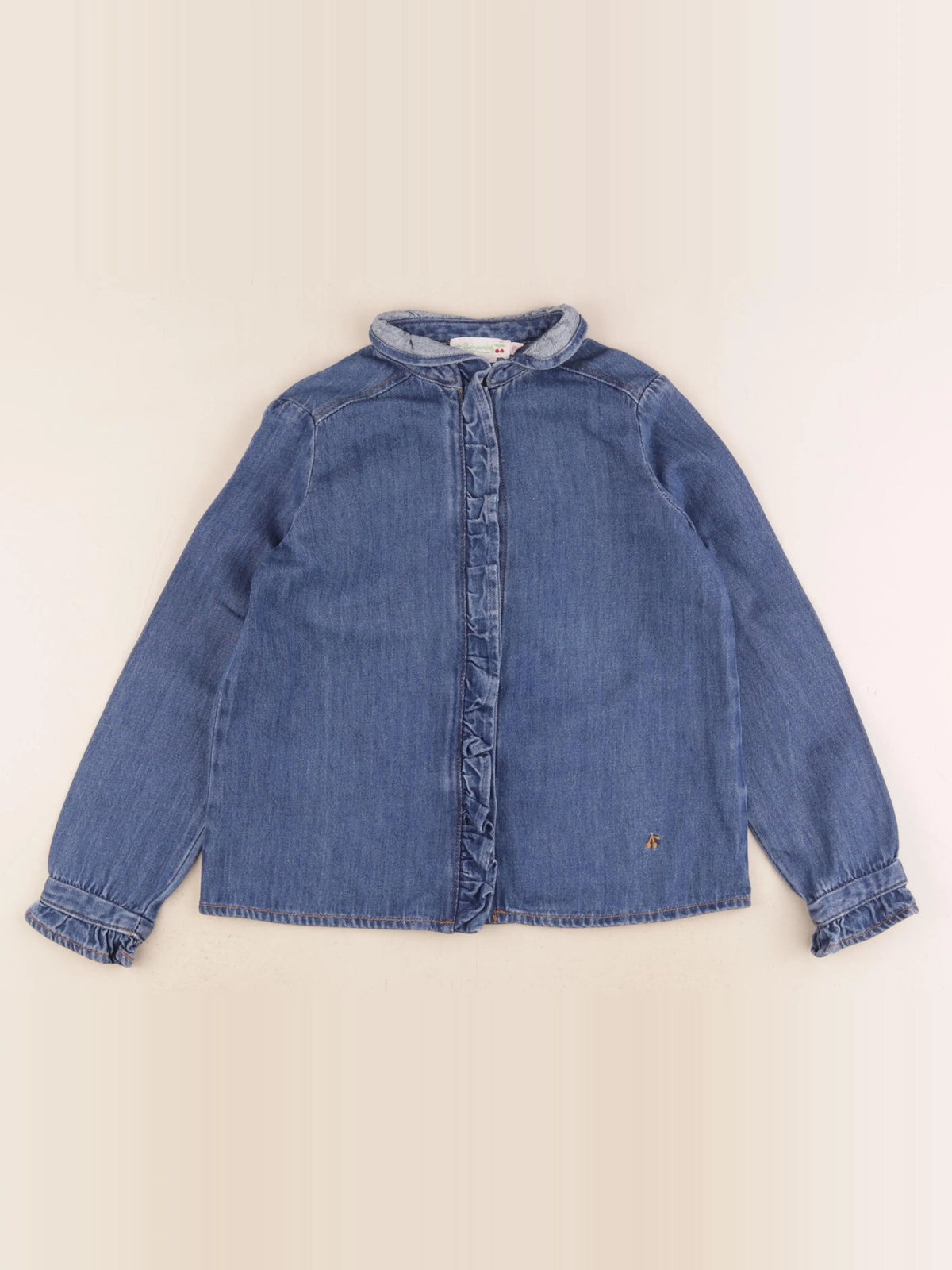 Bonpoint - blouse bleu - 8 ans