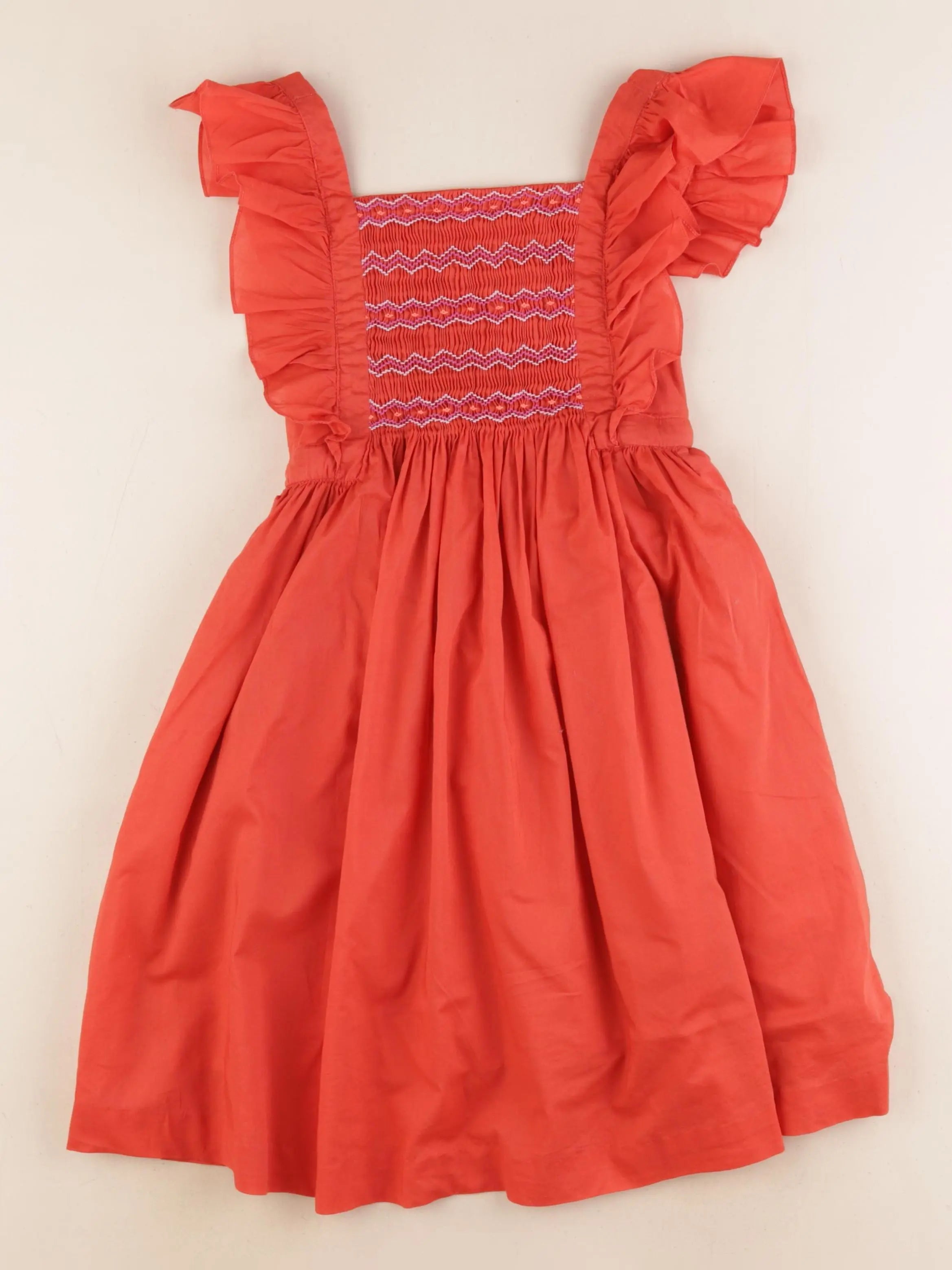 Jacadi - robe rouge - 8 ans