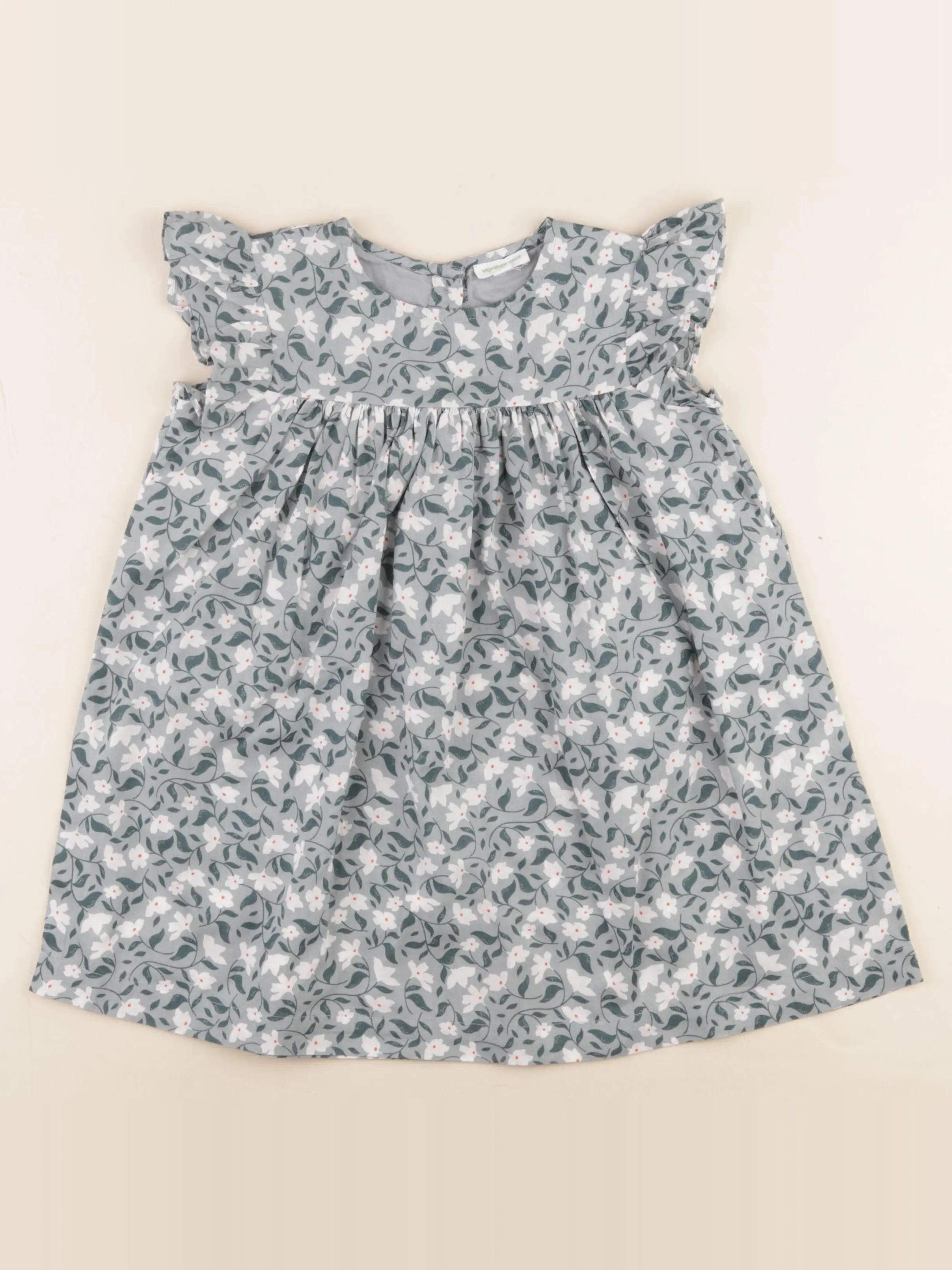 Vertbaudet - robe bleu - 4 ans