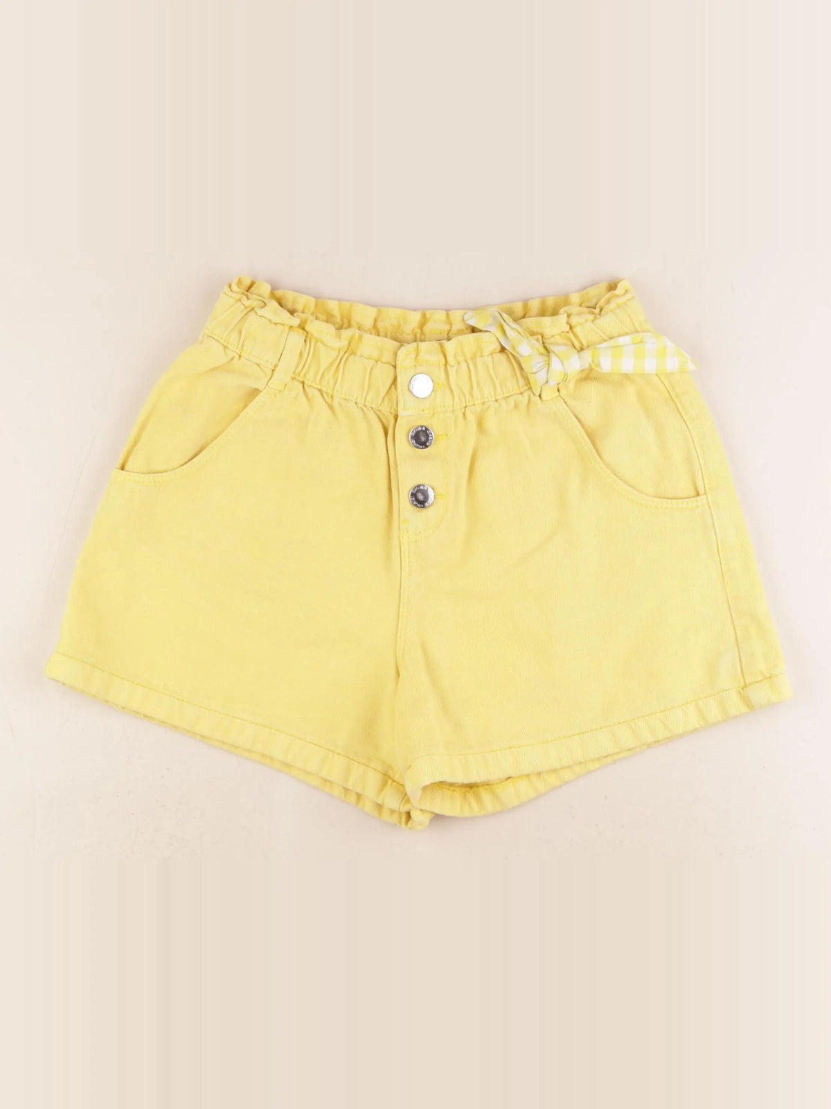 Okaidi - short jaune - 14 ans