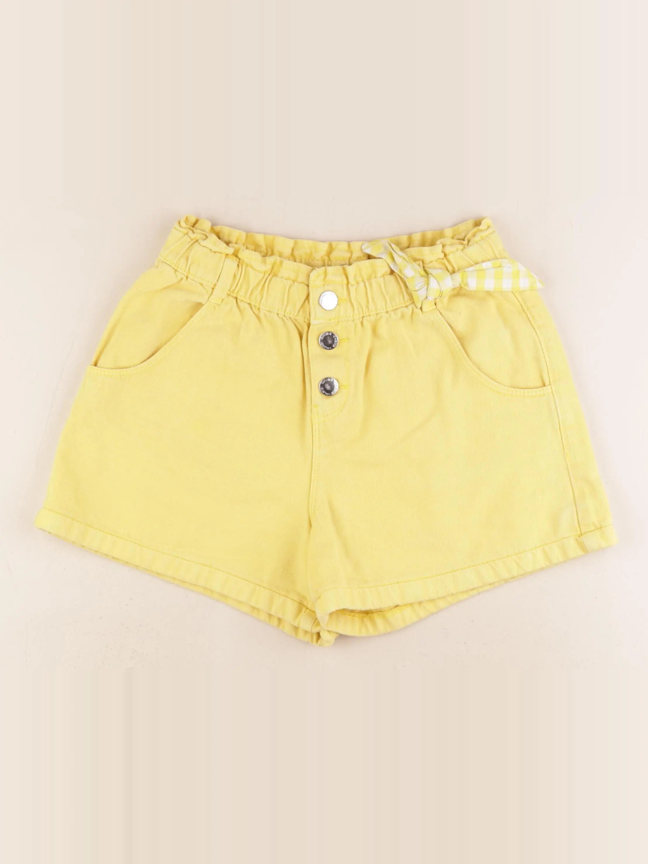 Okaidi - short jaune - 14 ans