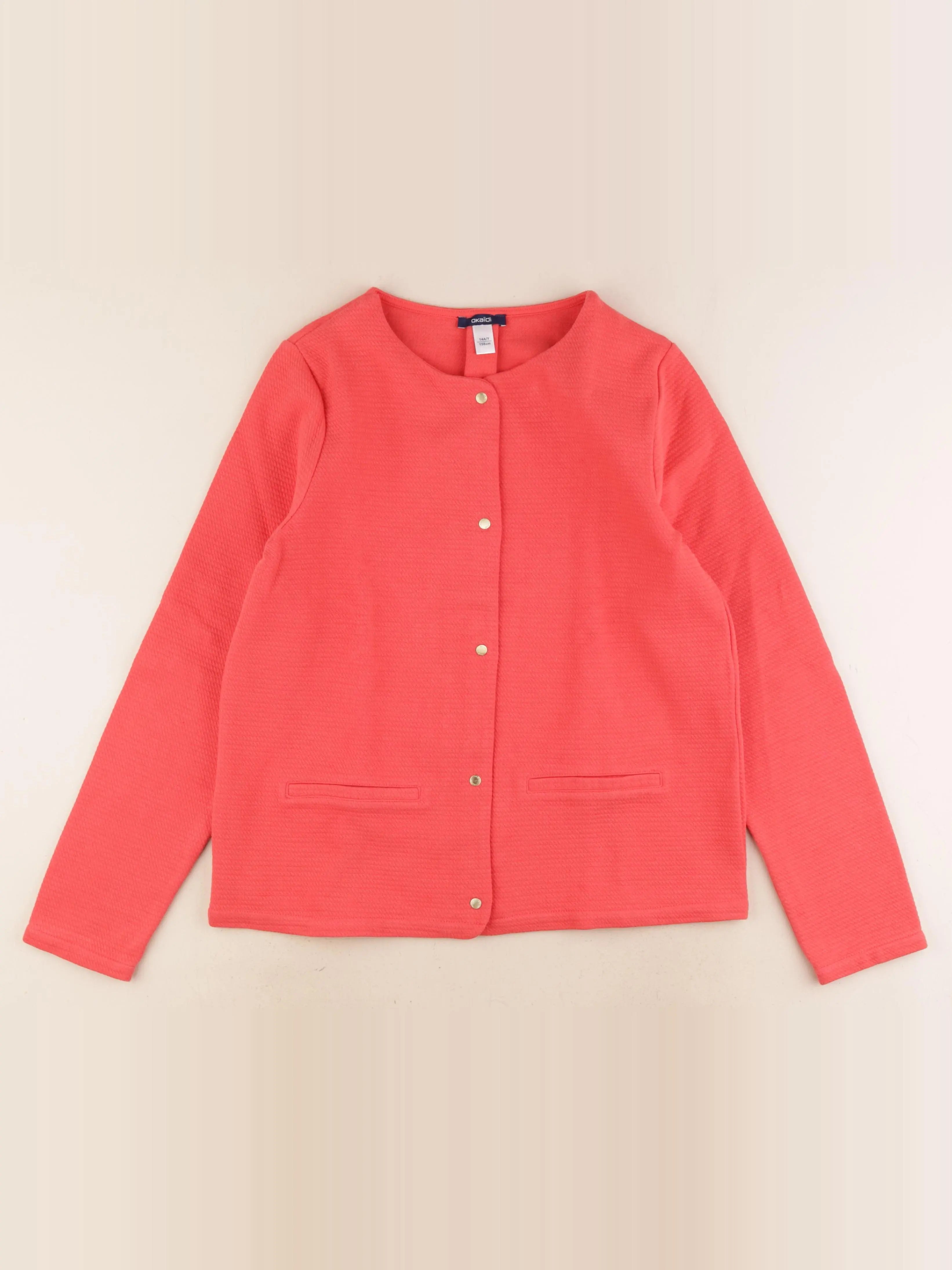 Okaidi - sweat rouge - 14 ans