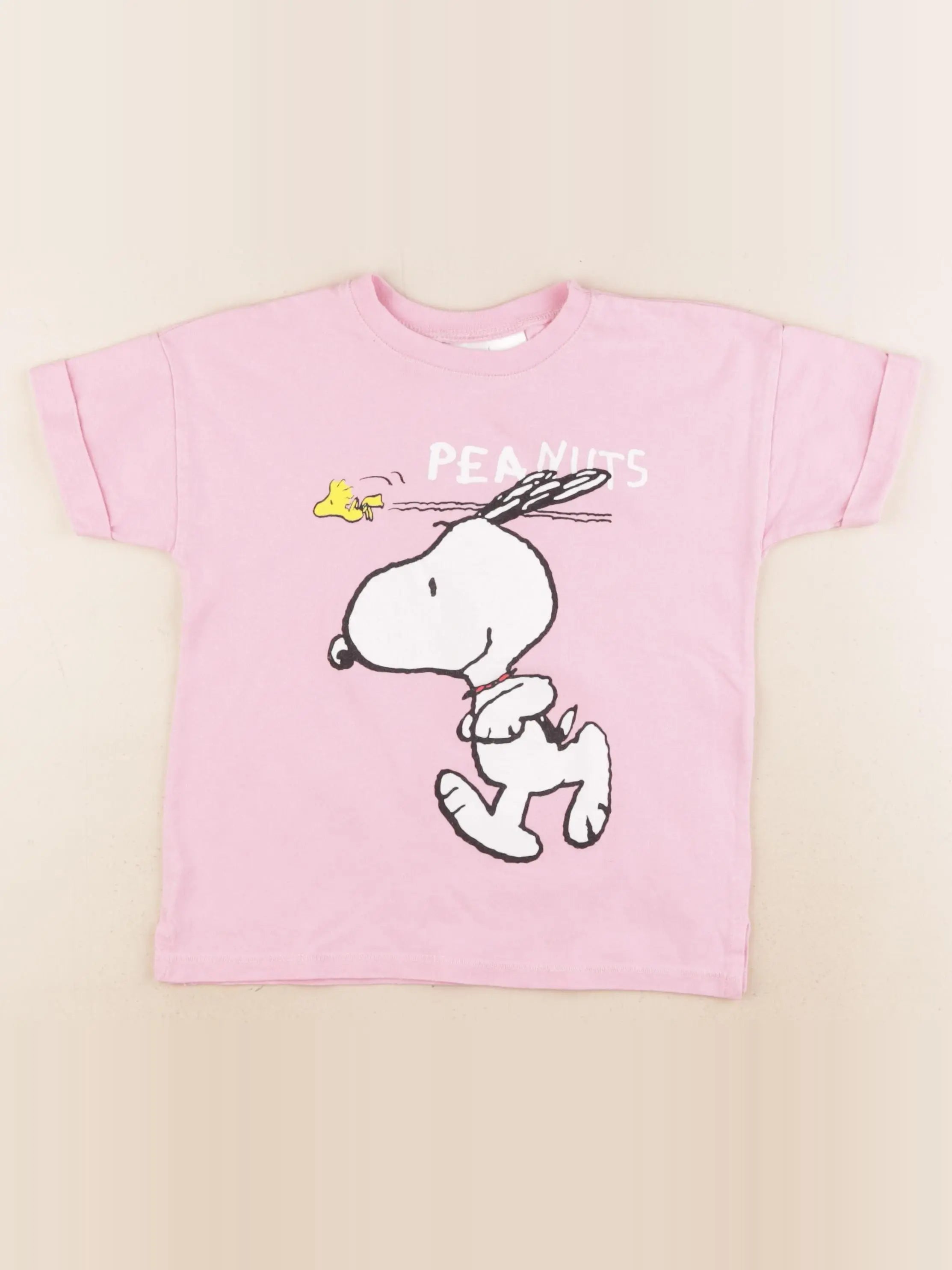 Zara - tee-shirt imprimé au dos rose - 3/4 ans