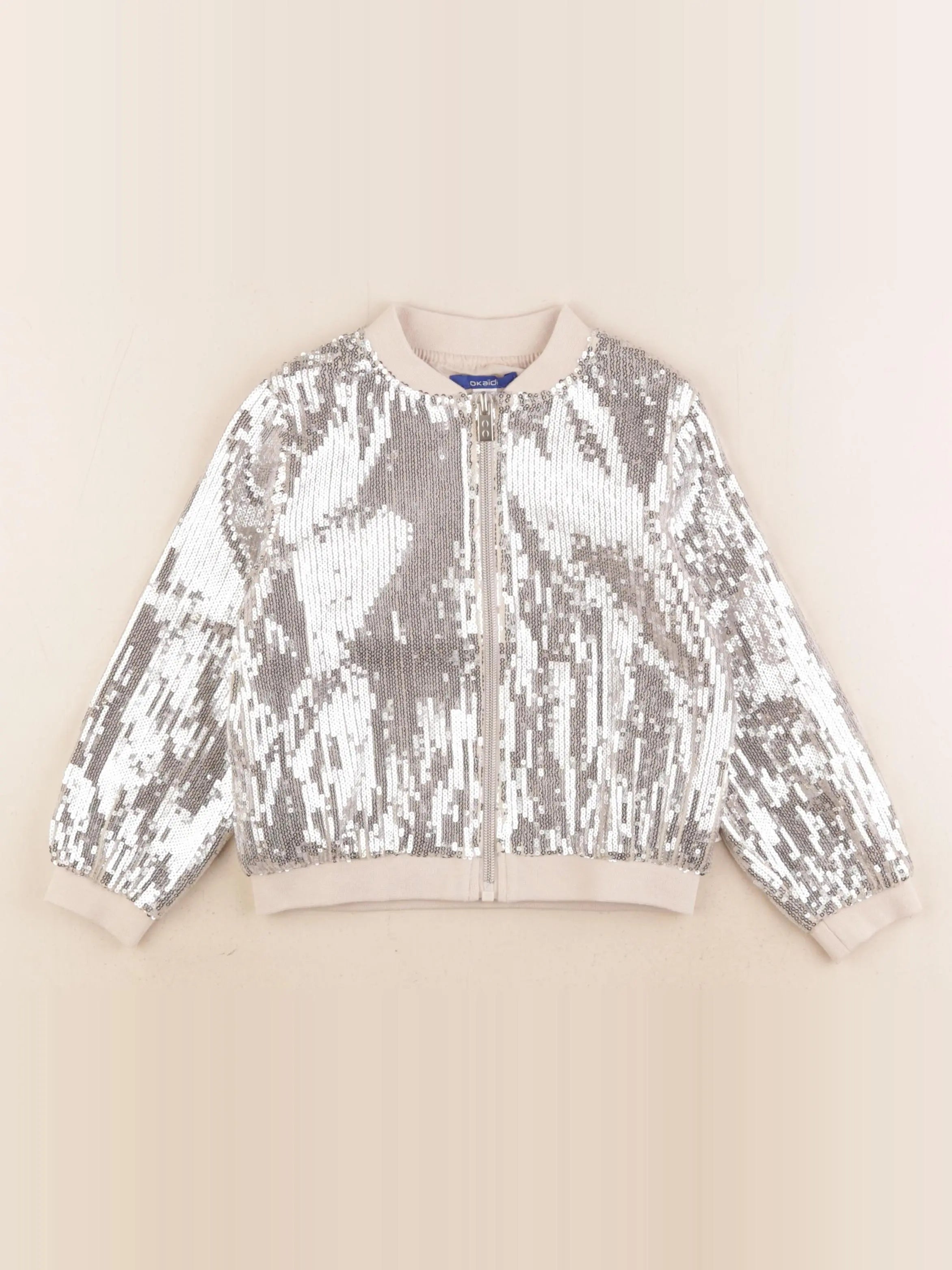 Okaidi - veste doublé beige - 4 ans
