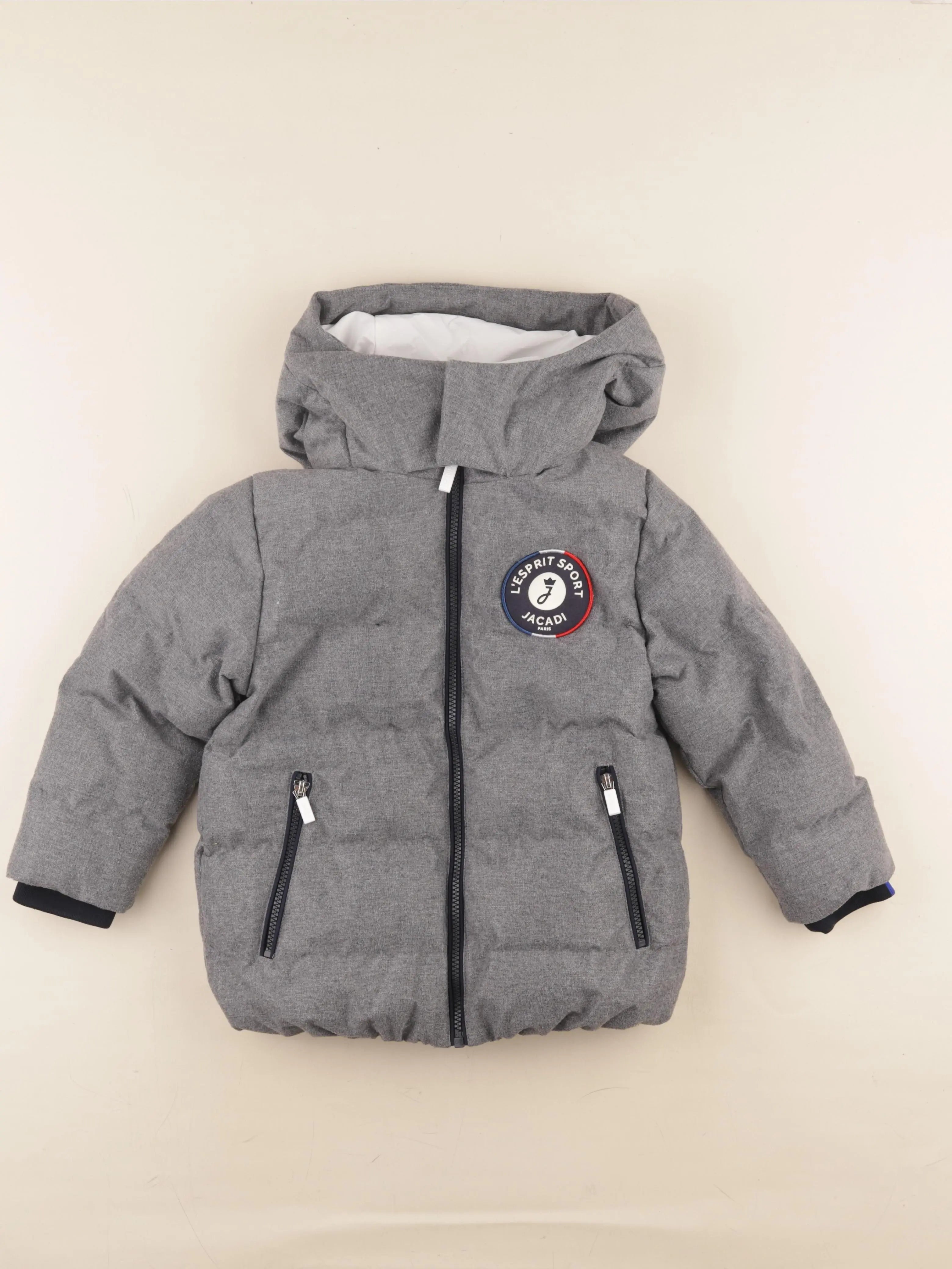 Jacadi - doudoune gris - 6 ans