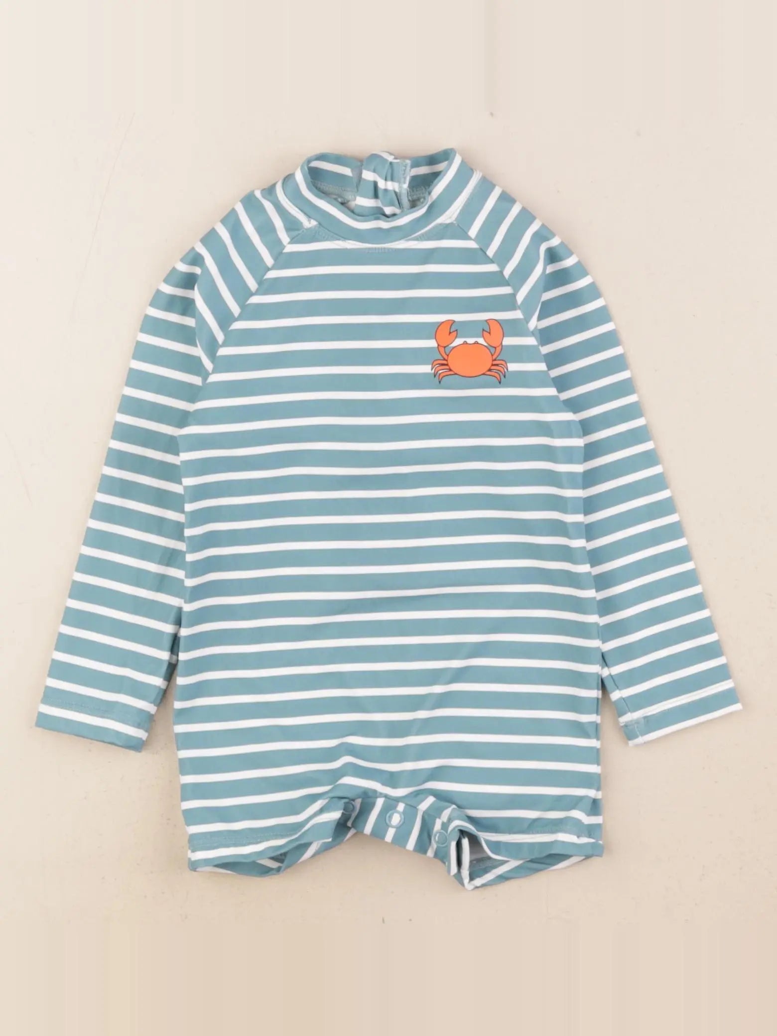 Boutchou - combi de bain bleu - 12 mois