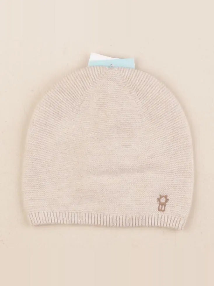Obaïbi - bonnet beige - 1/3 mois