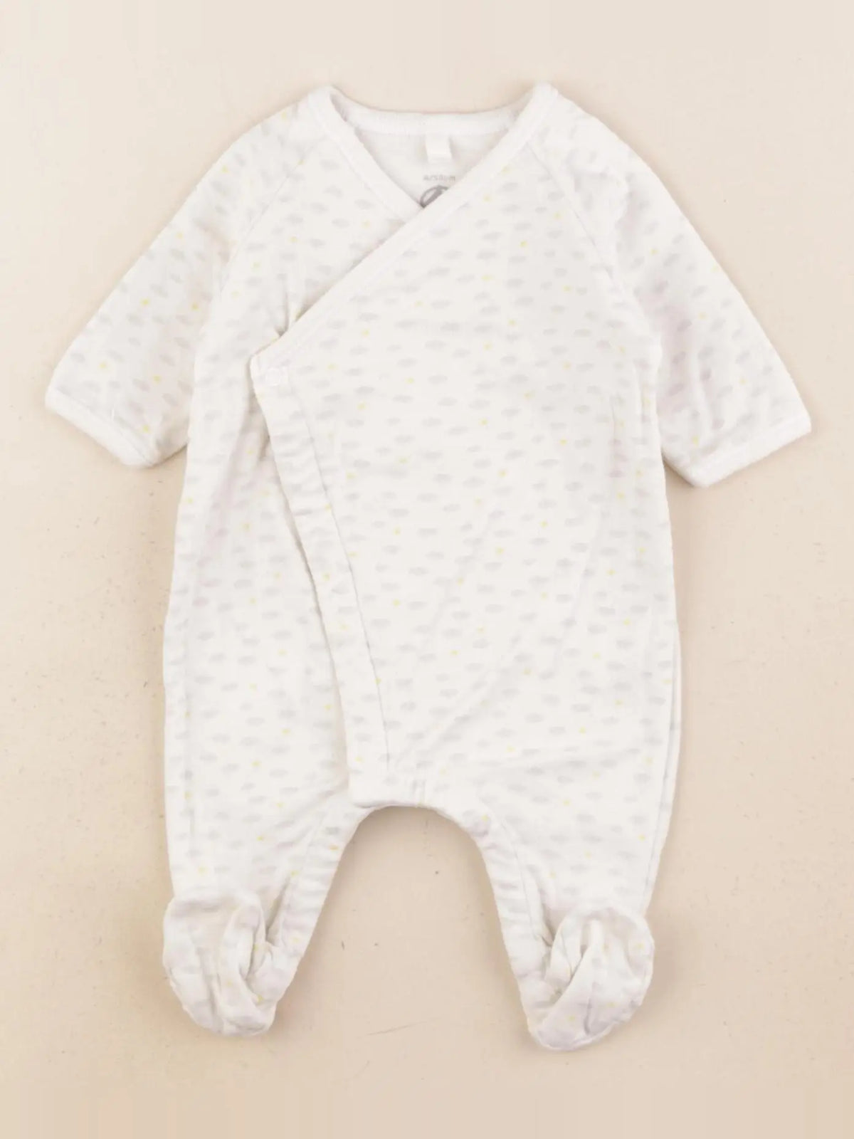 Petit Bateau - pyjama coton multicolore - 0 mois