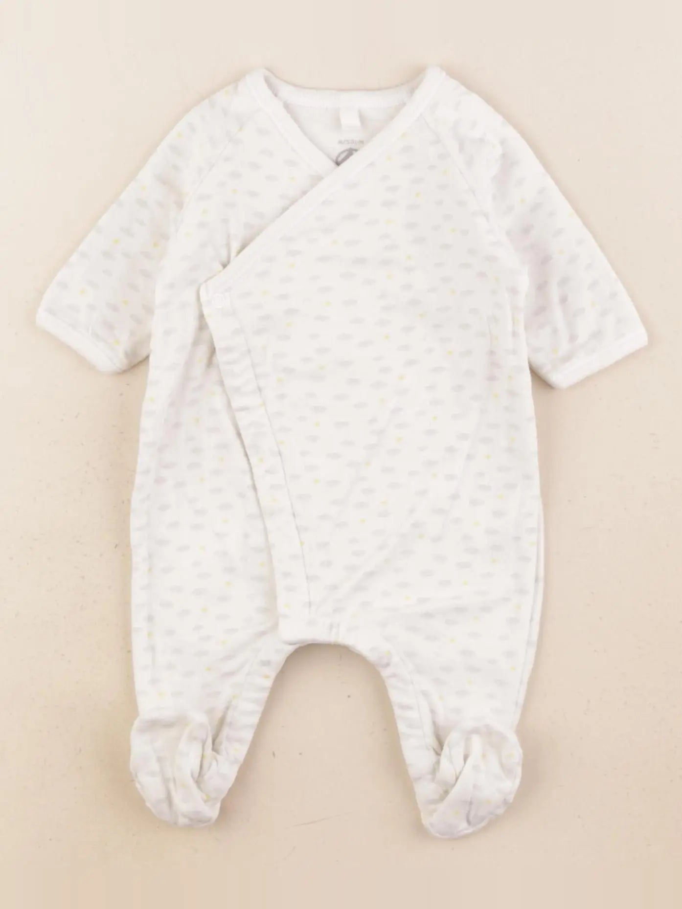 Petit Bateau - pyjama coton multicolore - 0 mois