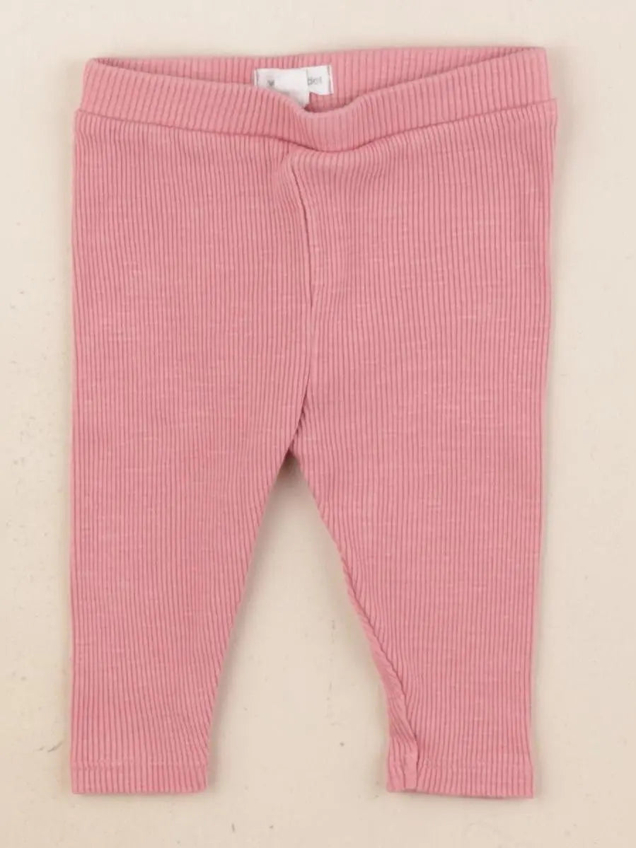 Vertbaudet - legging rose - 3 mois
