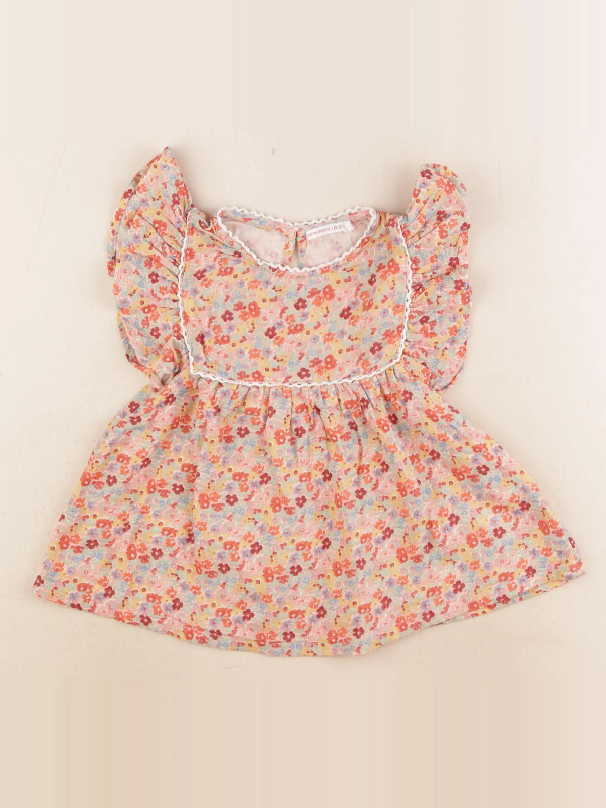 Monoprix - blouse multicolore - 5 ans