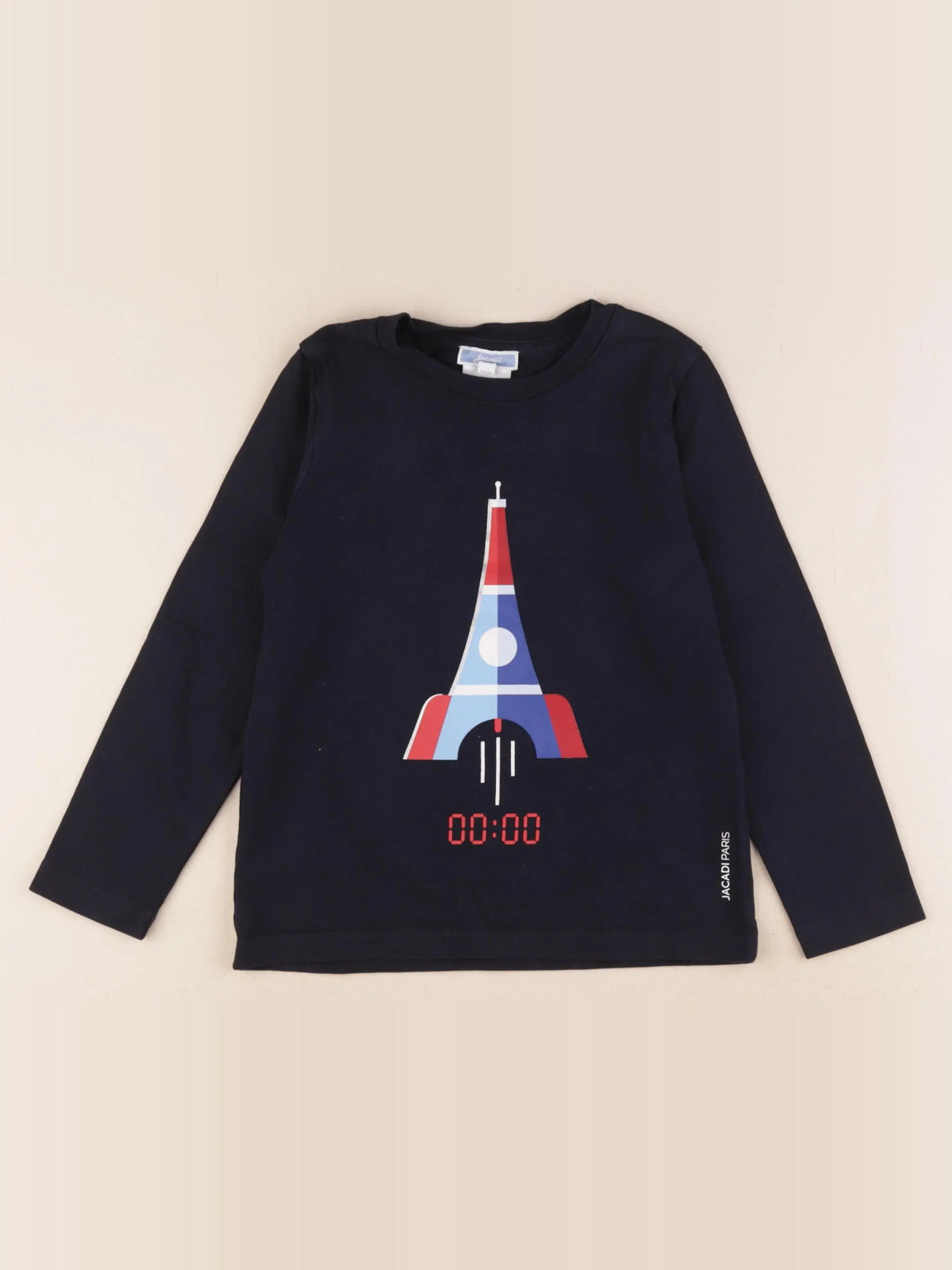 Jacadi - tee-shirt bleu - 6 ans
