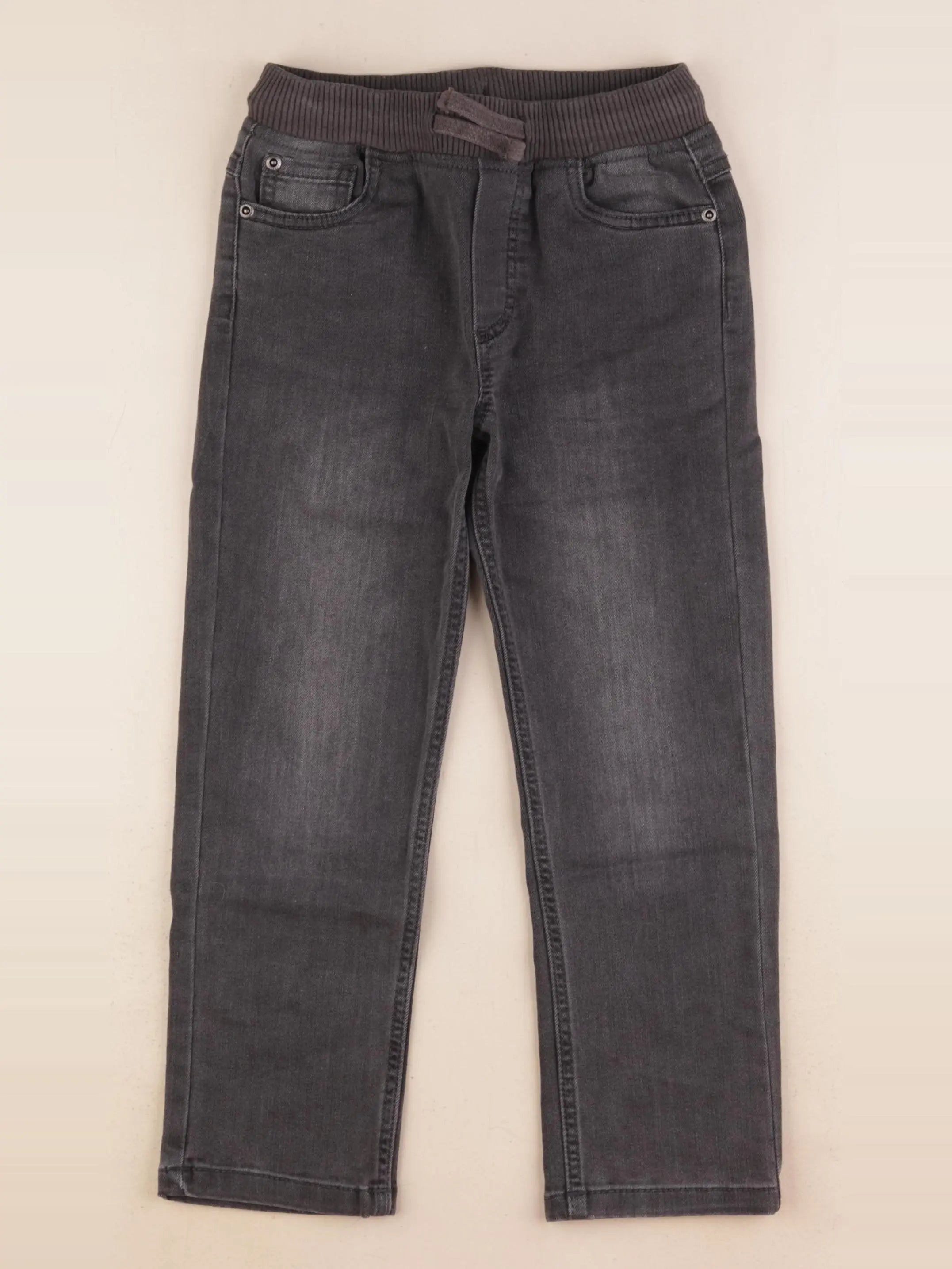 Vertbaudet - jean gris - 6 ans