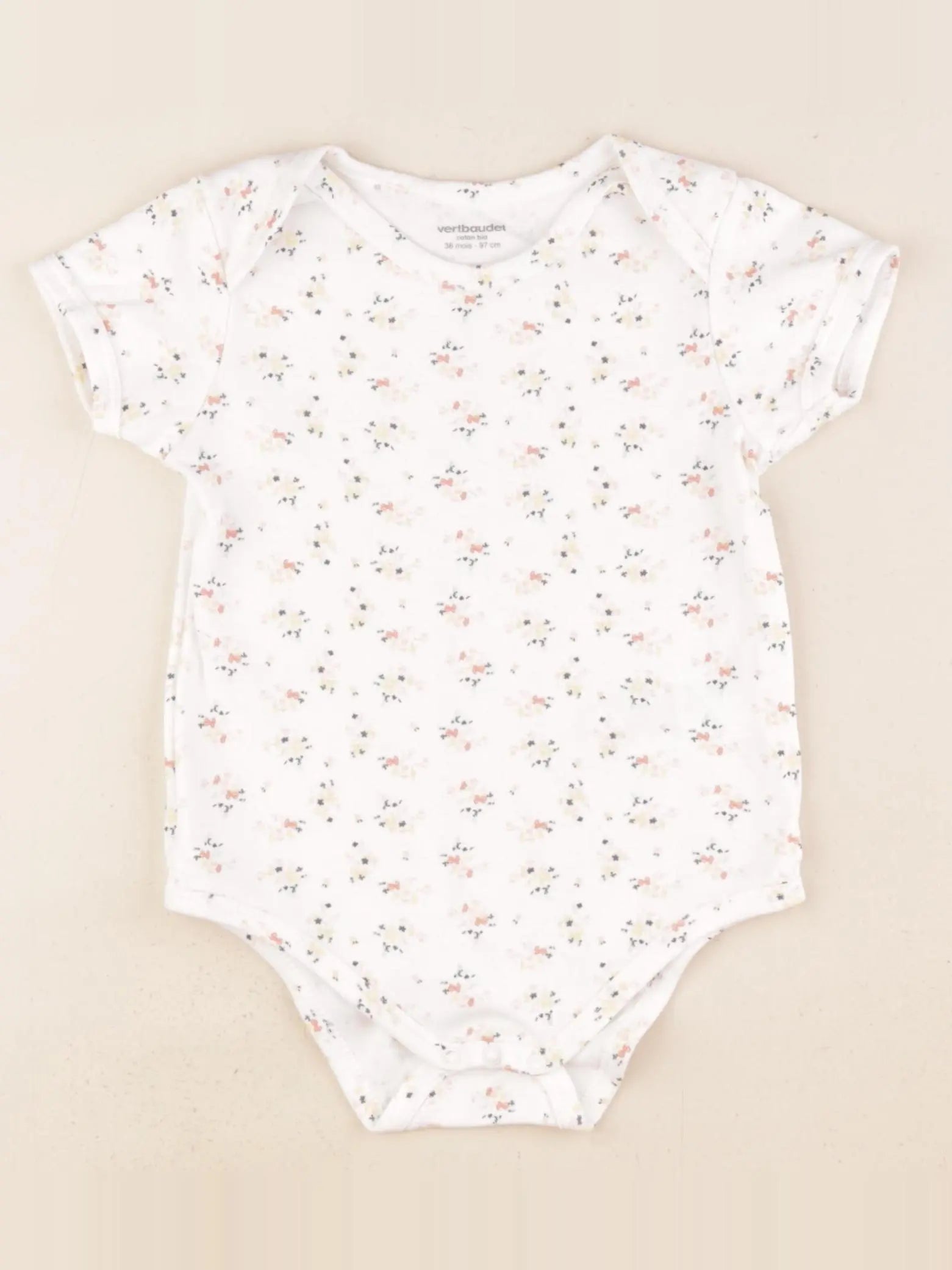 Vertbaudet - body multicolore - 36 mois