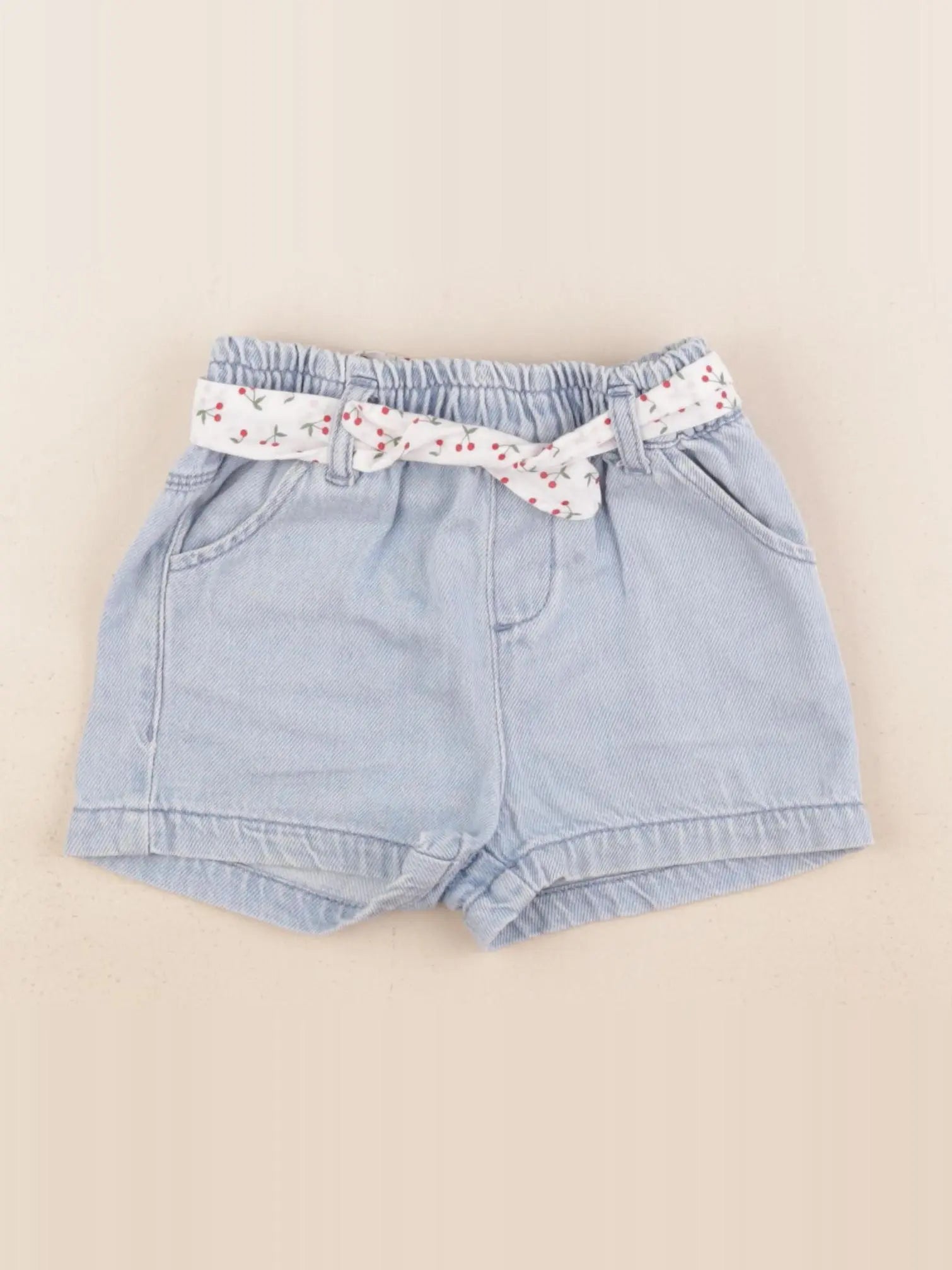 Vertbaudet - short bleu - 36 mois