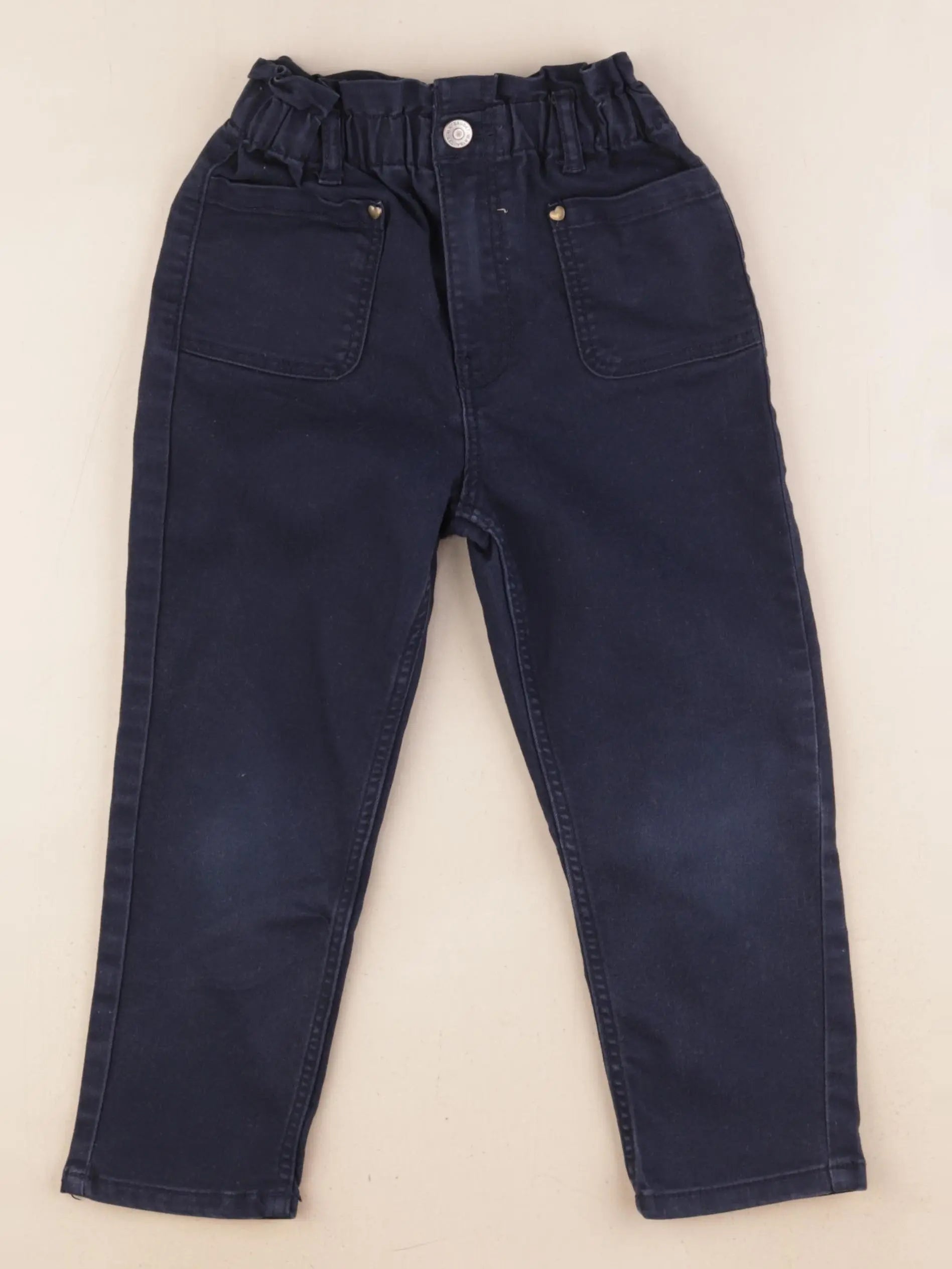 Vertbaudet - pantalon bleu - 5 ans