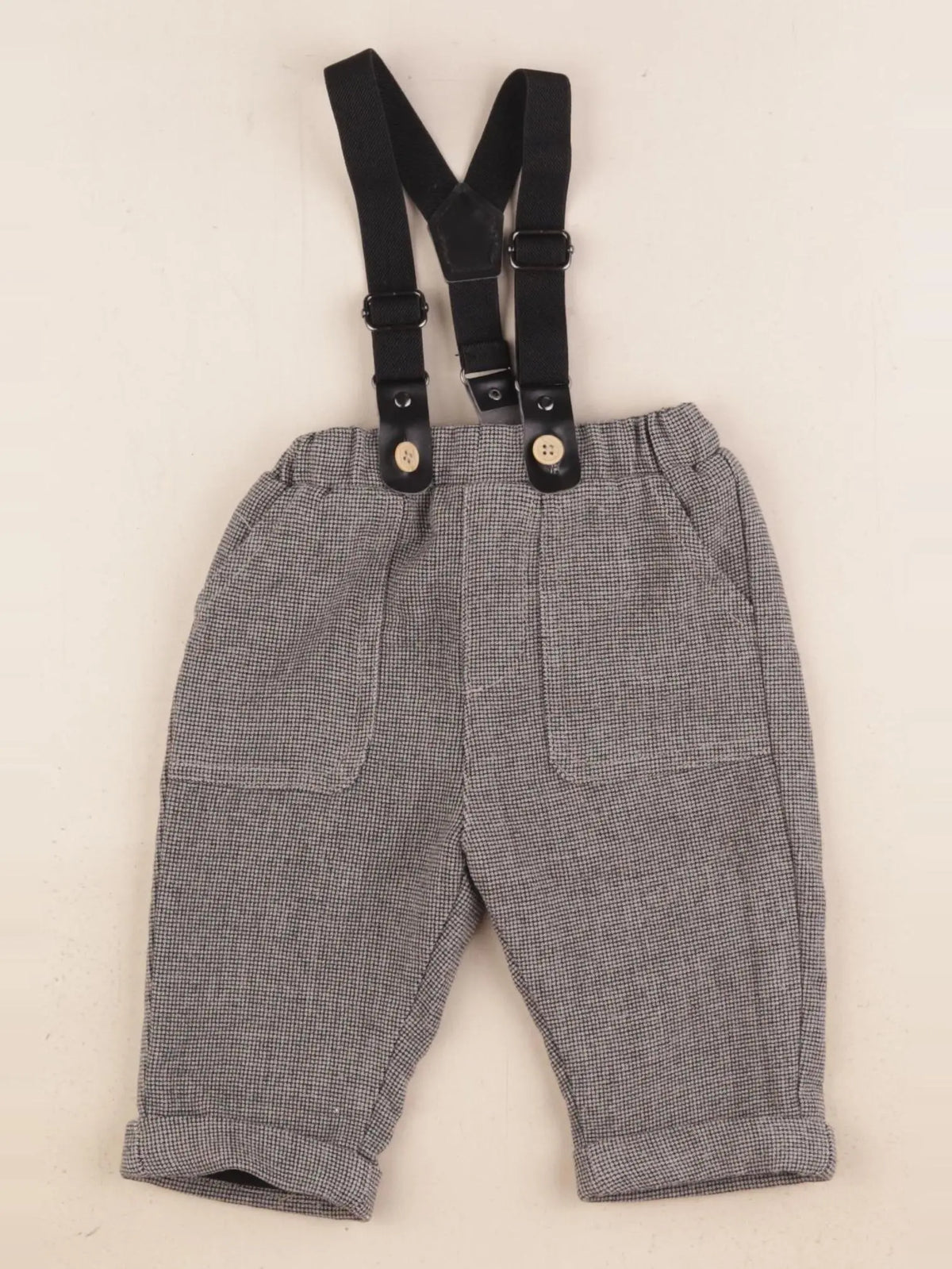 Vertbaudet - pantalon gris - 3 mois