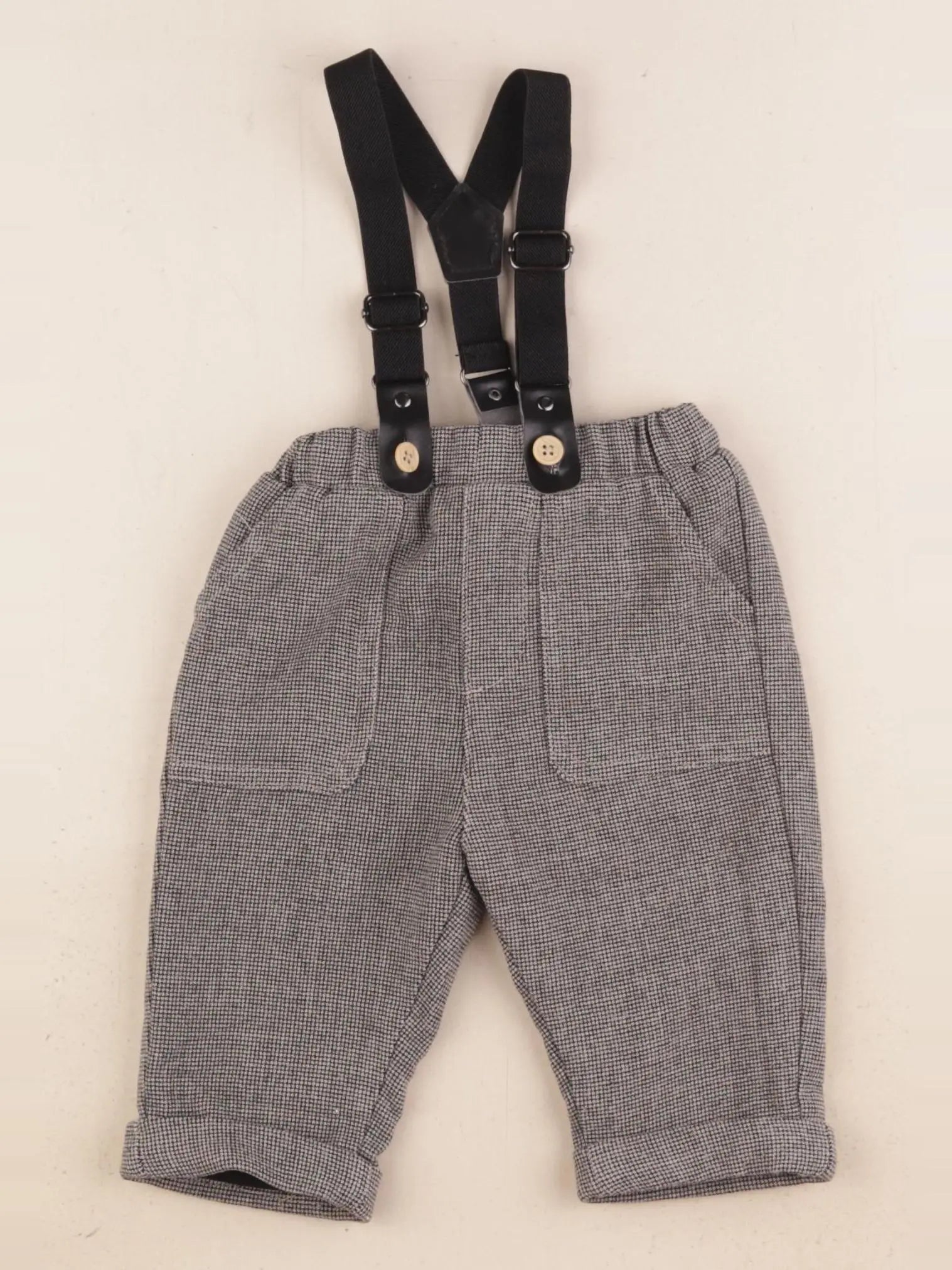 Vertbaudet - pantalon gris - 3 mois