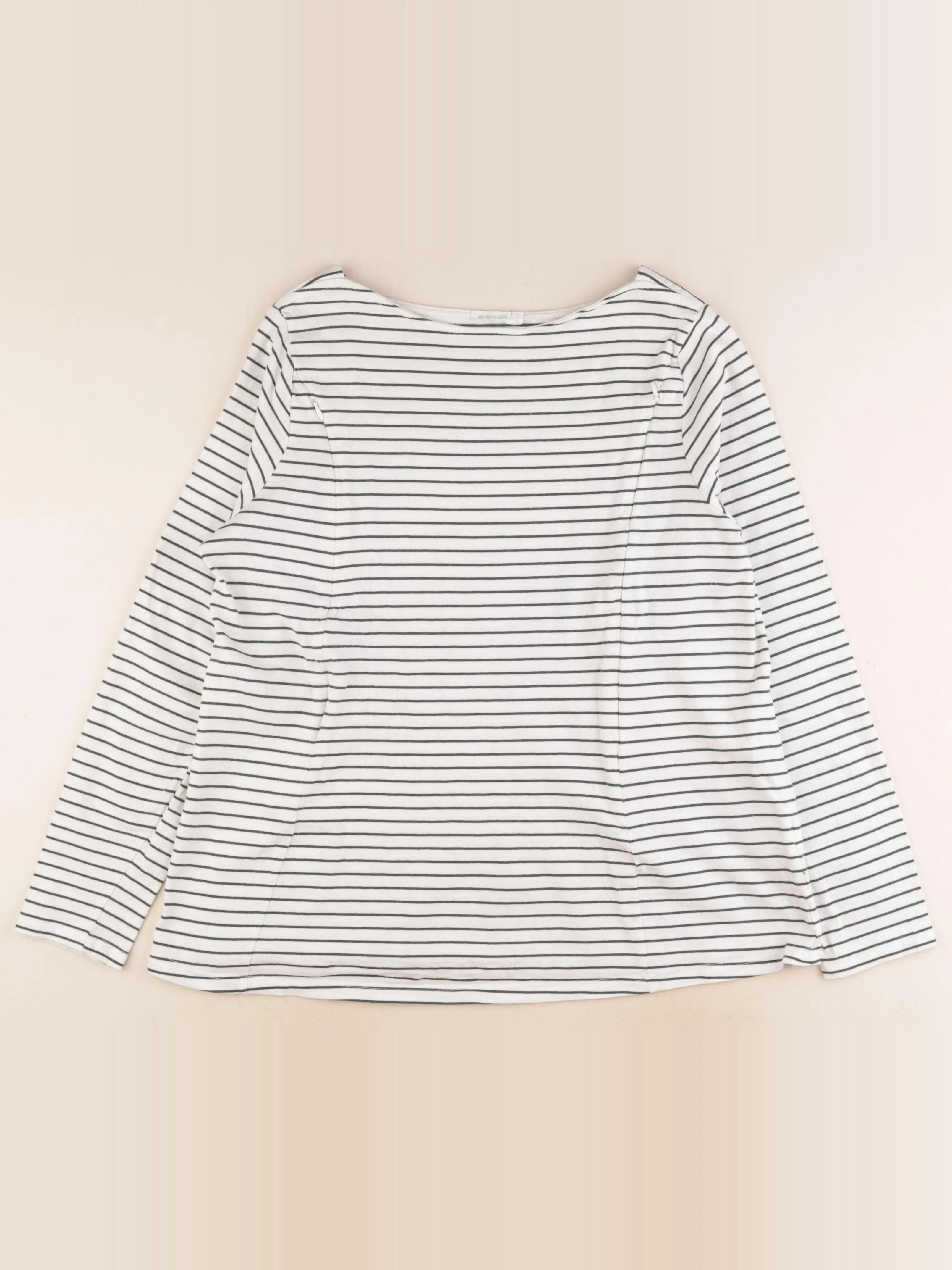 Vertbaudet - tee-shirt grossesse, allaitement vert - 42 à 44