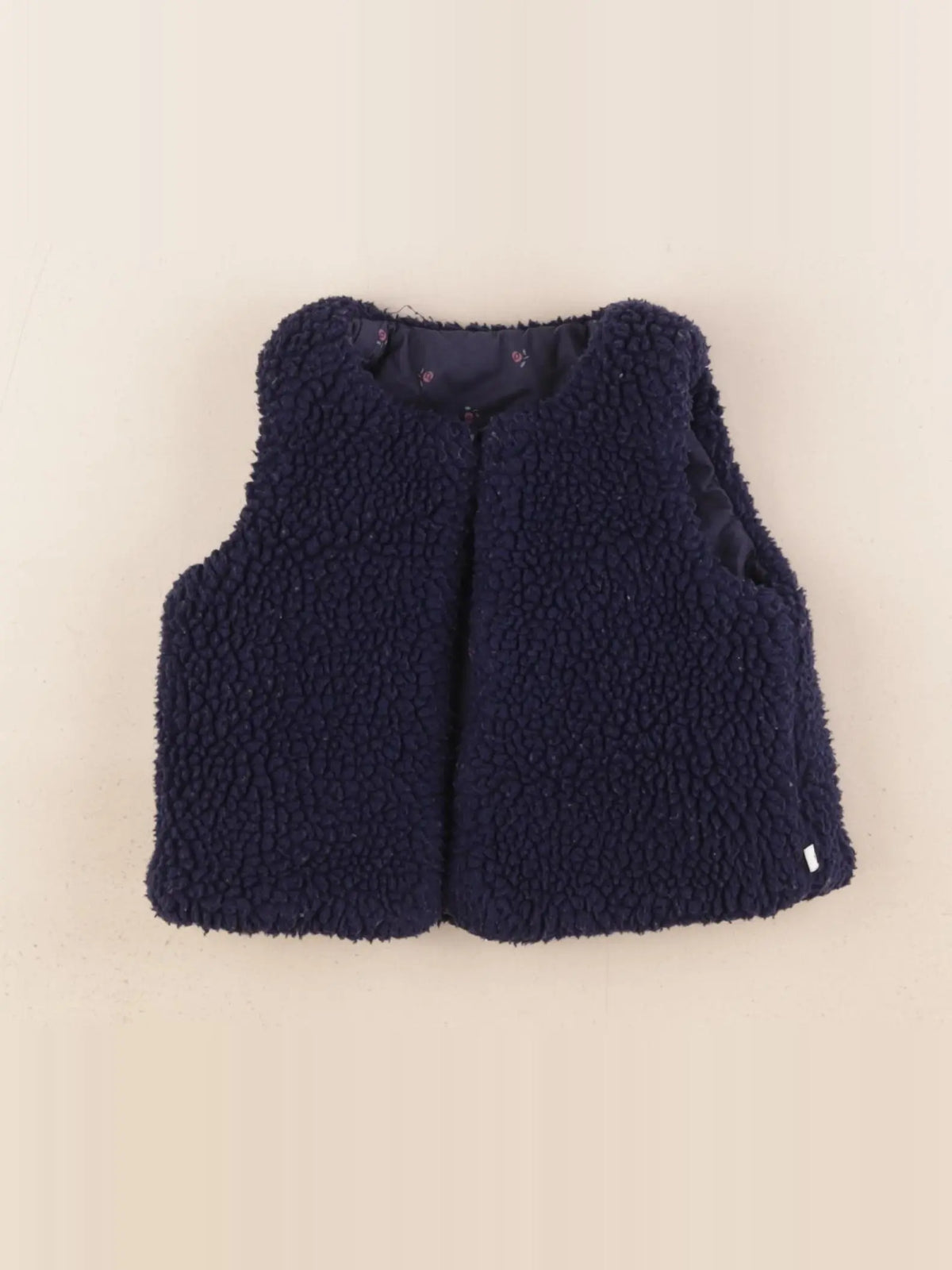 Cadet Rousselle - gilet bleu - 18 mois