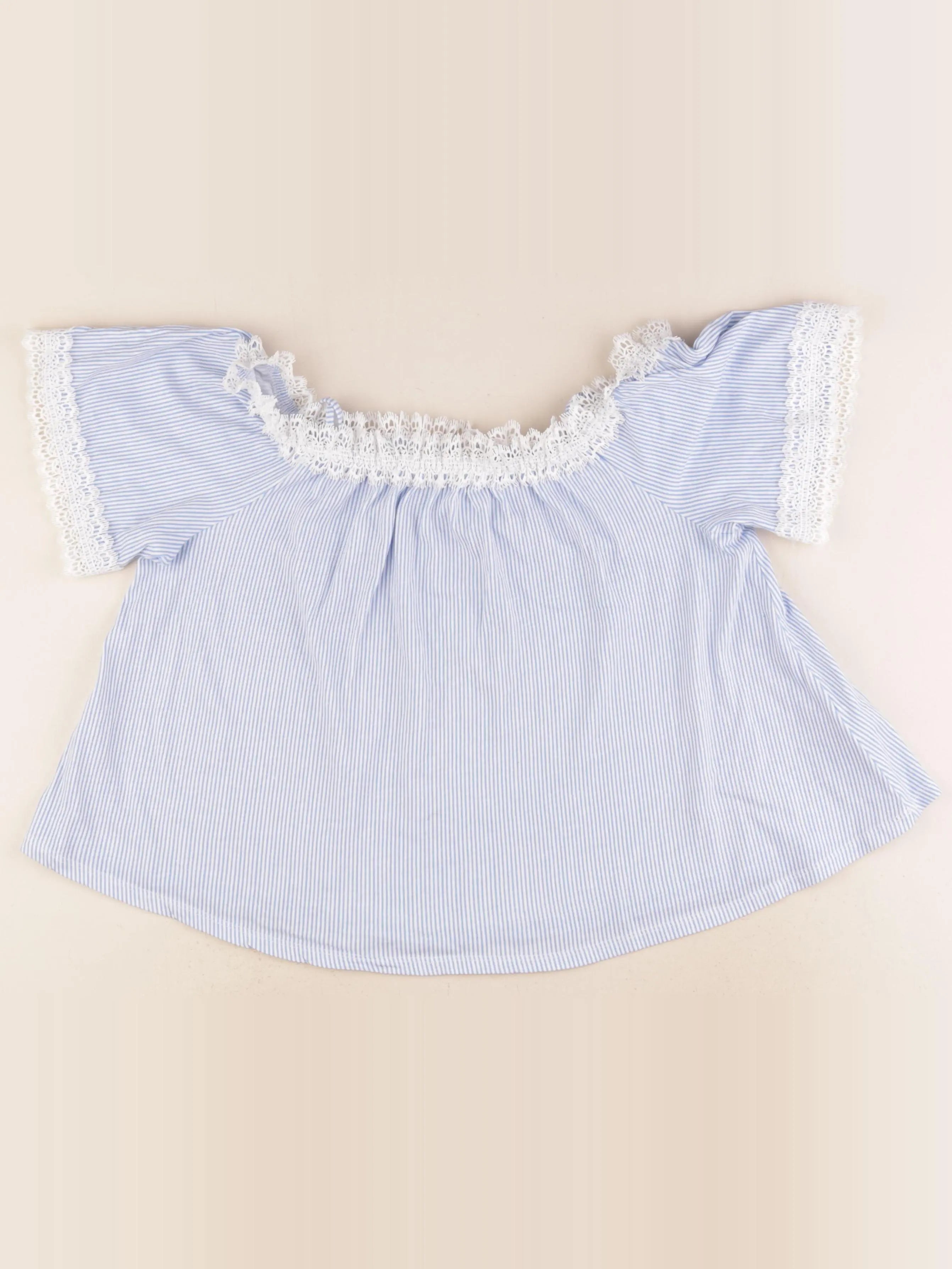 Zara - tee-shirt bleu - 13/14 ans