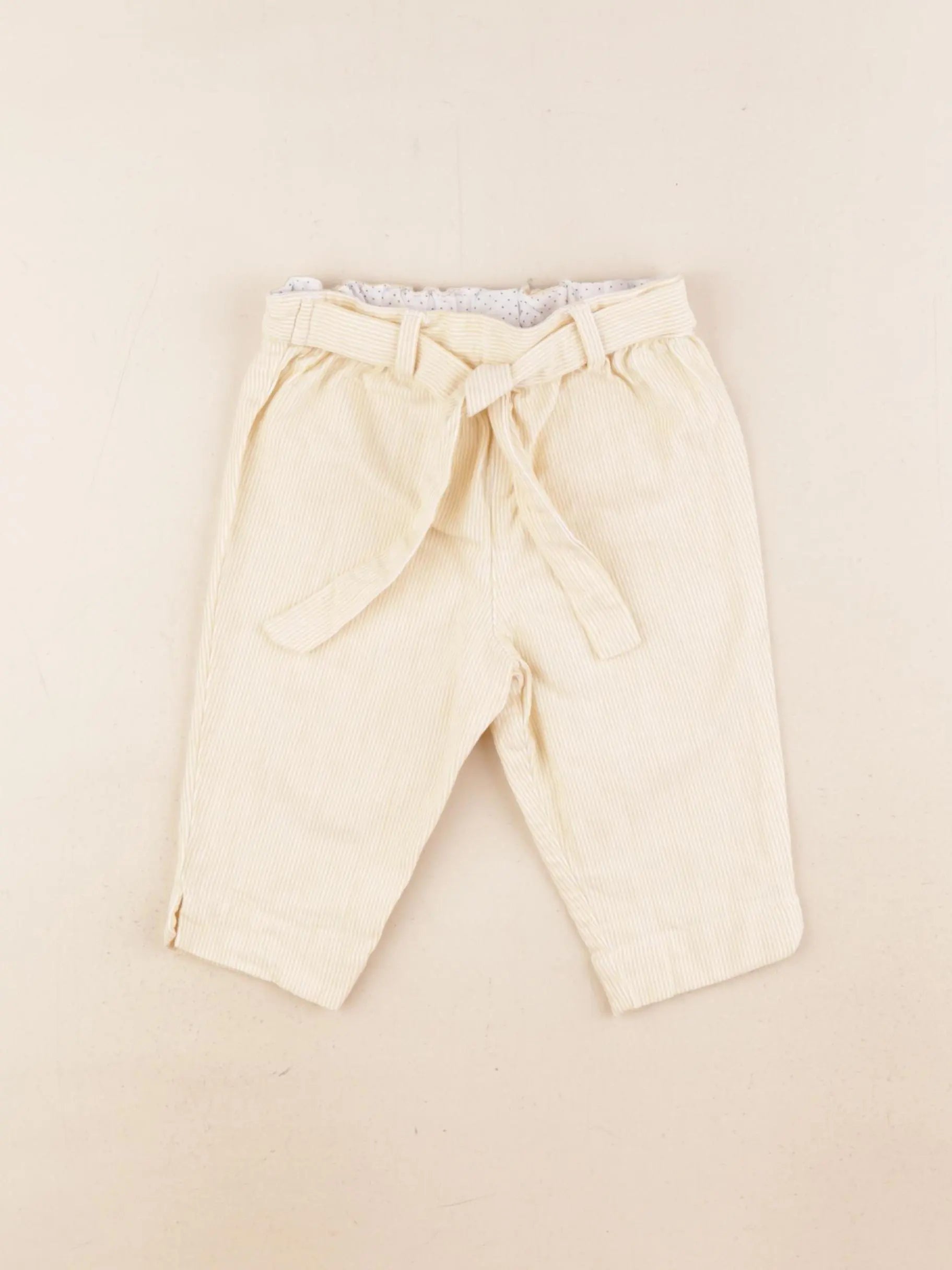 Cyrillus - pantalon jaune - 12 mois