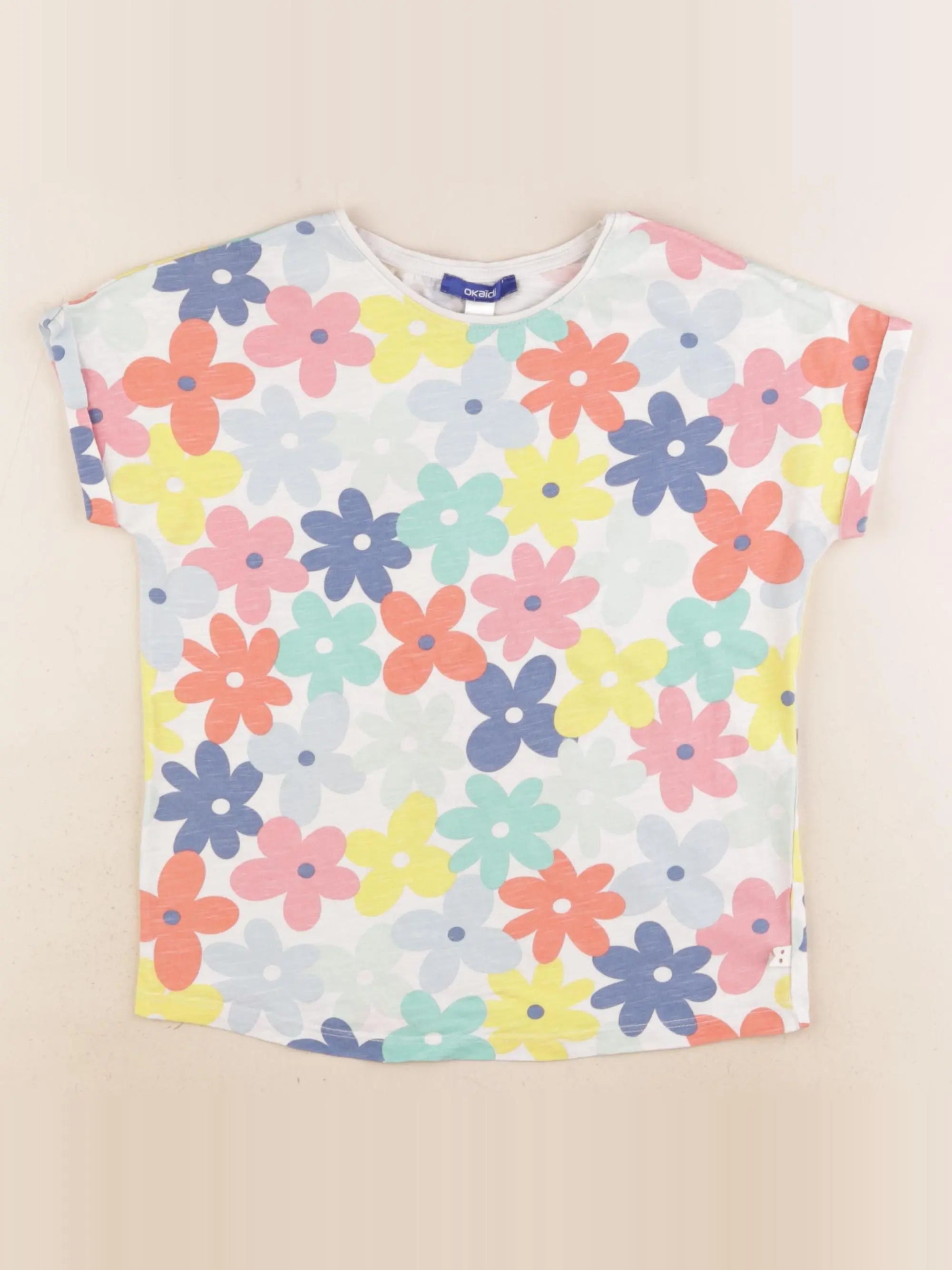 Okaidi - tee-shirt multicolore - 8 ans