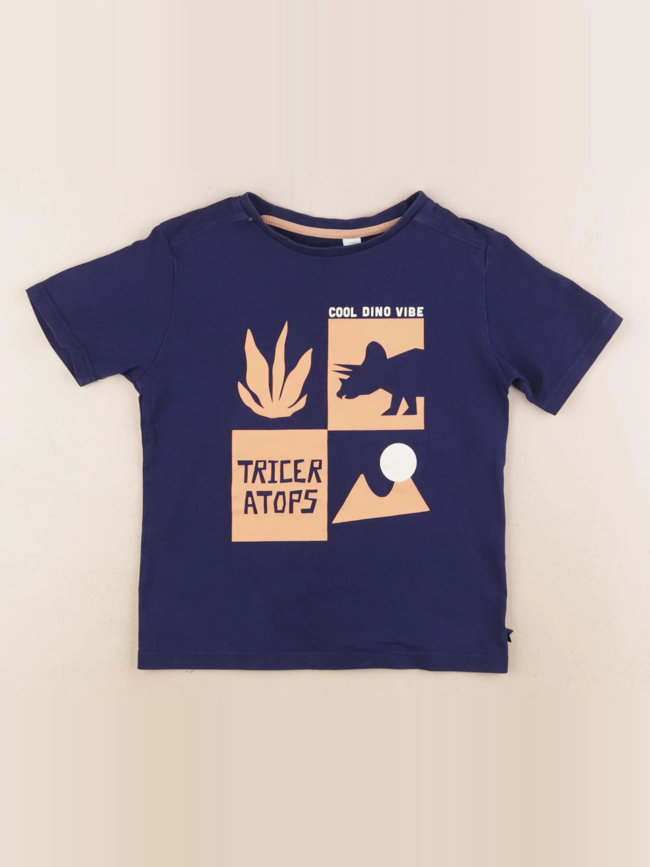 Okaidi - tee-shirt bleu - 4 ans