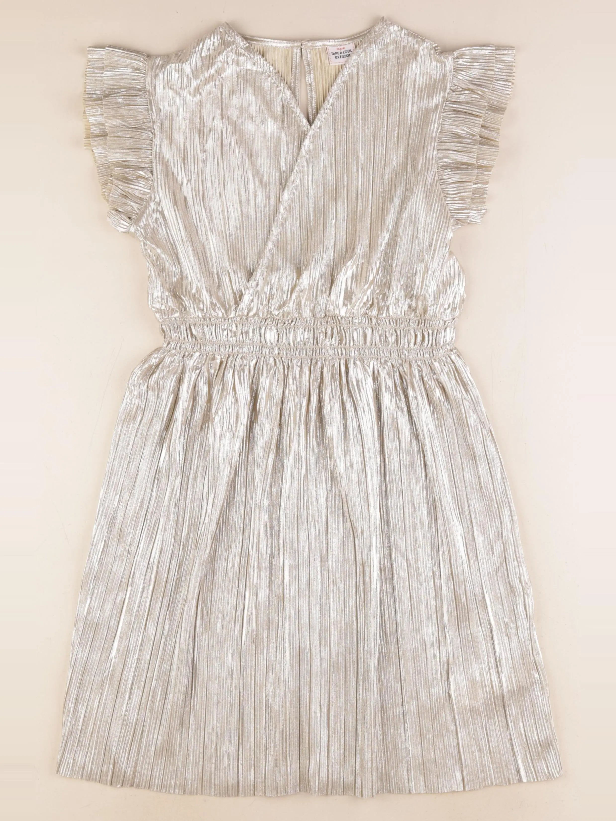 Tape à l'oeil - robe or - 12 ans