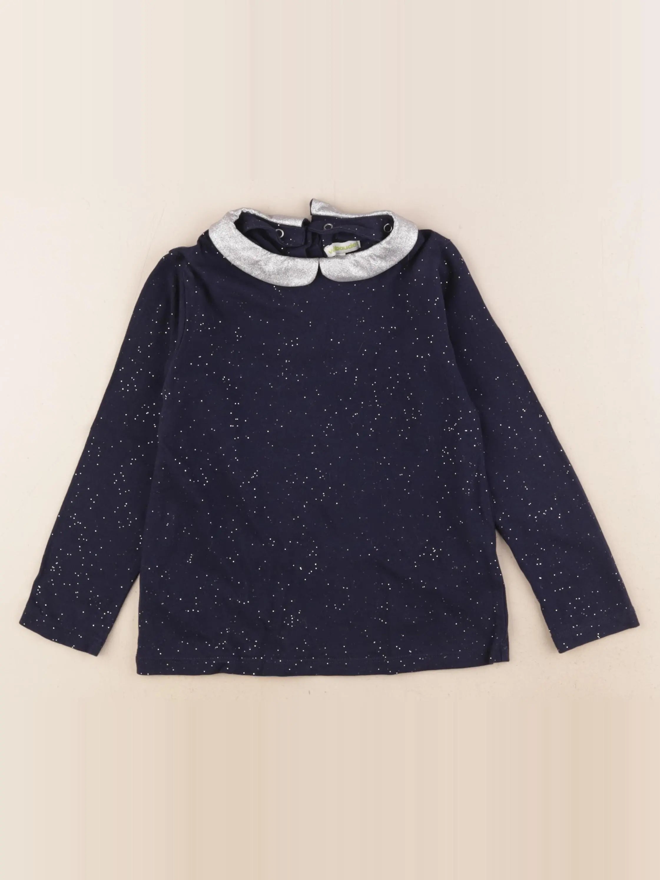 Vertbaudet - tee-shirt bleu - 6 ans