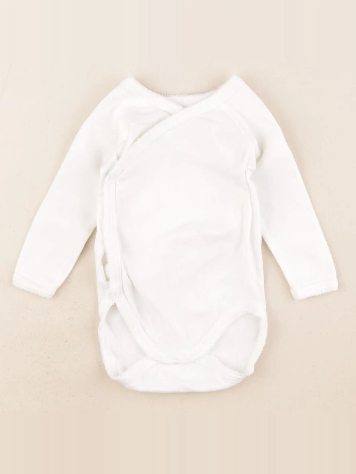 Petit Bateau - body blanc - 3 mois