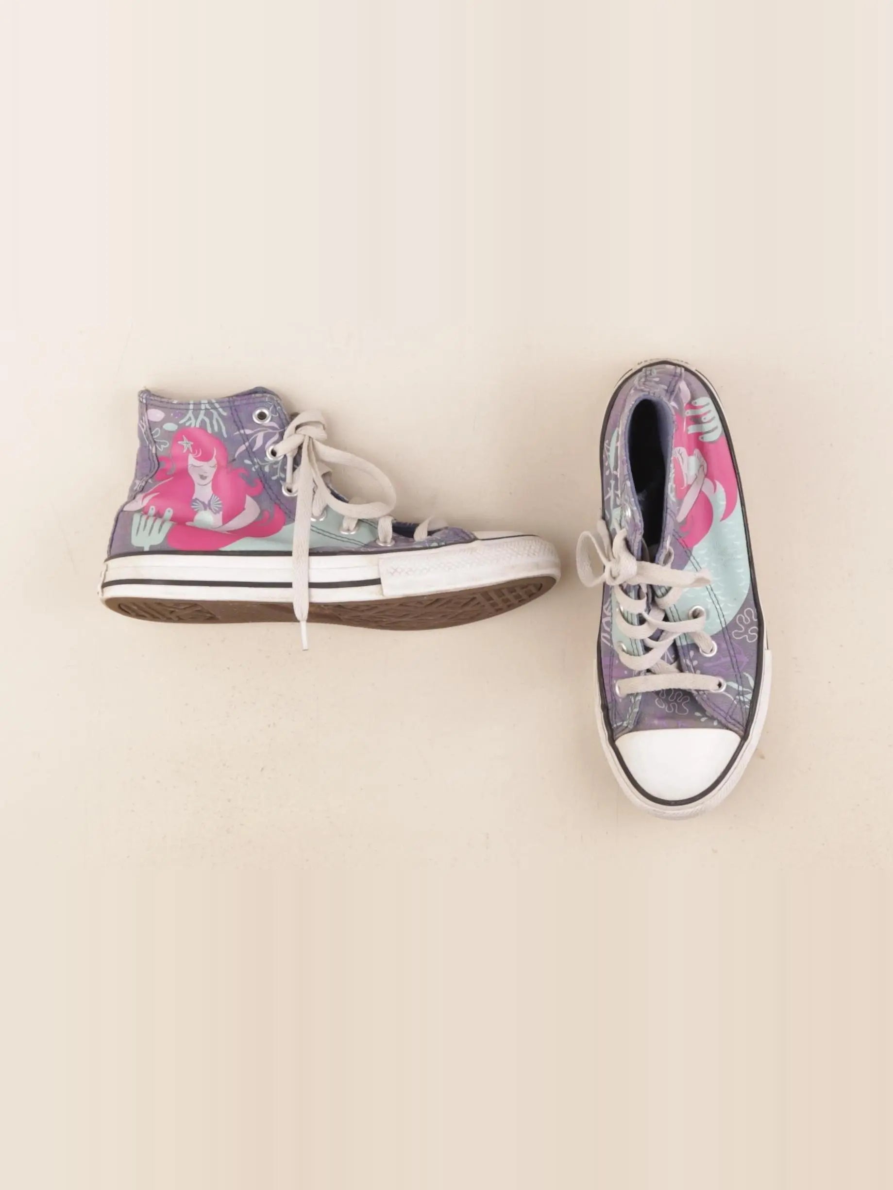 Converse - tennis à scratch/ lacets multicolore - pointure 34