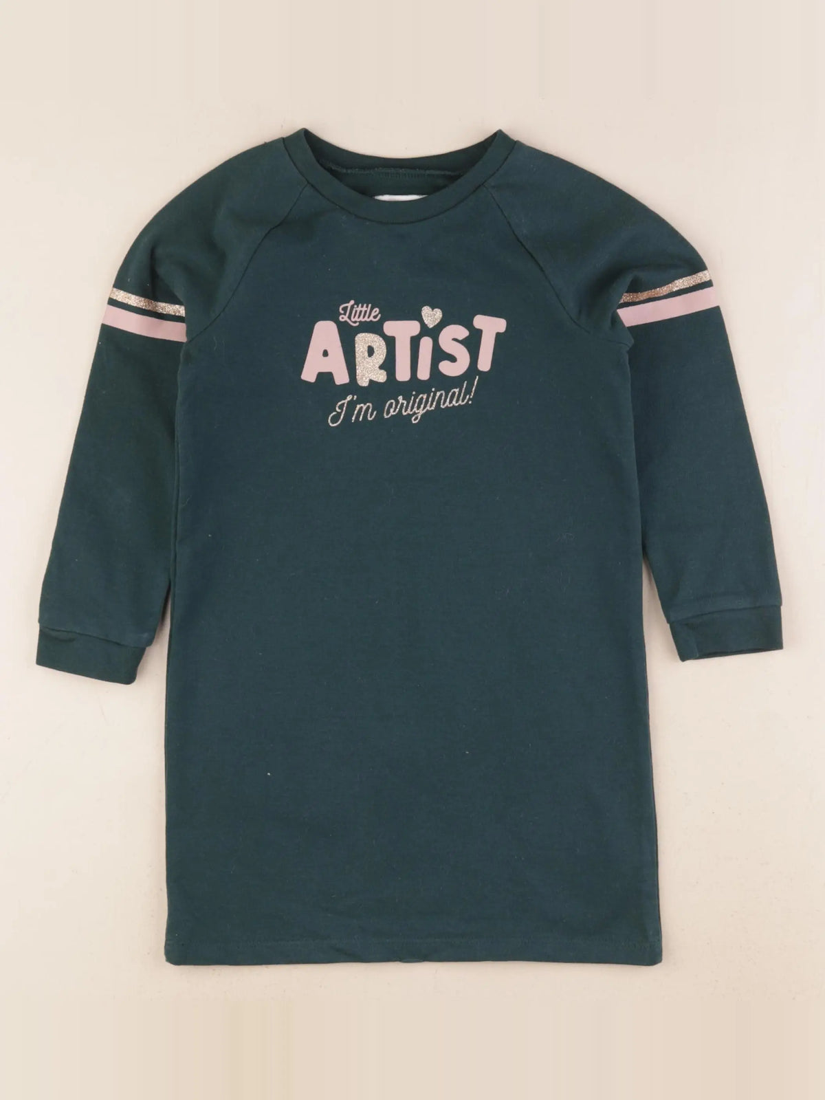 Vertbaudet - robe vert - 4 ans