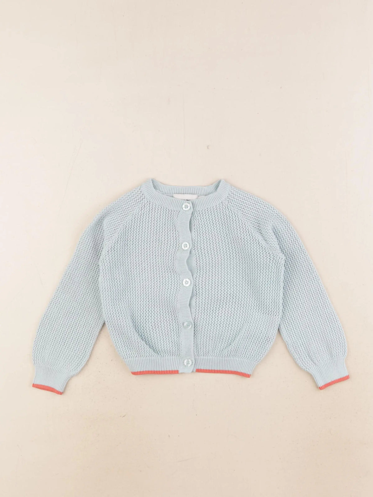 Filou & Friends - gilet bleu - 2 ans