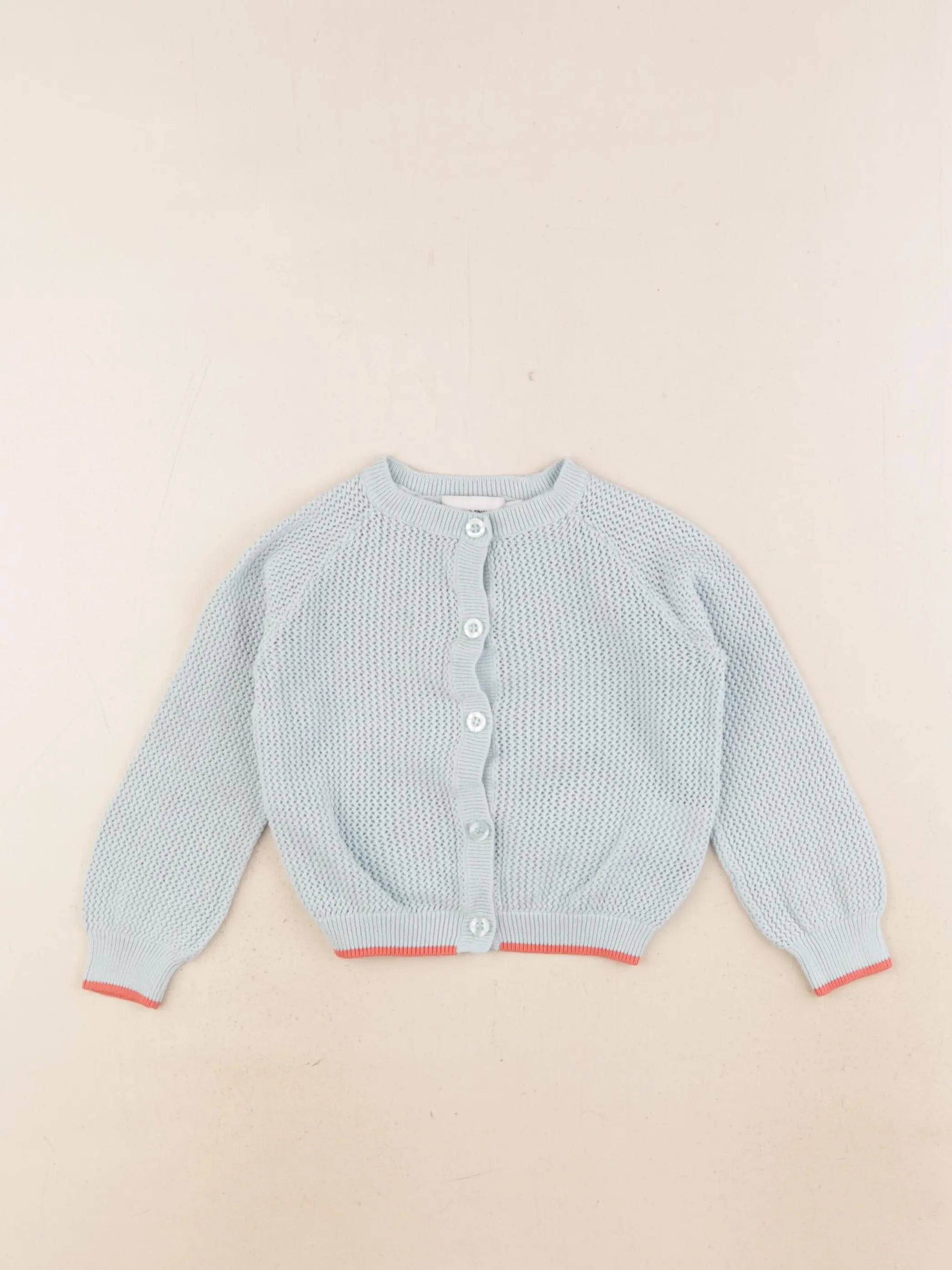 Filou & Friends - gilet bleu - 2 ans