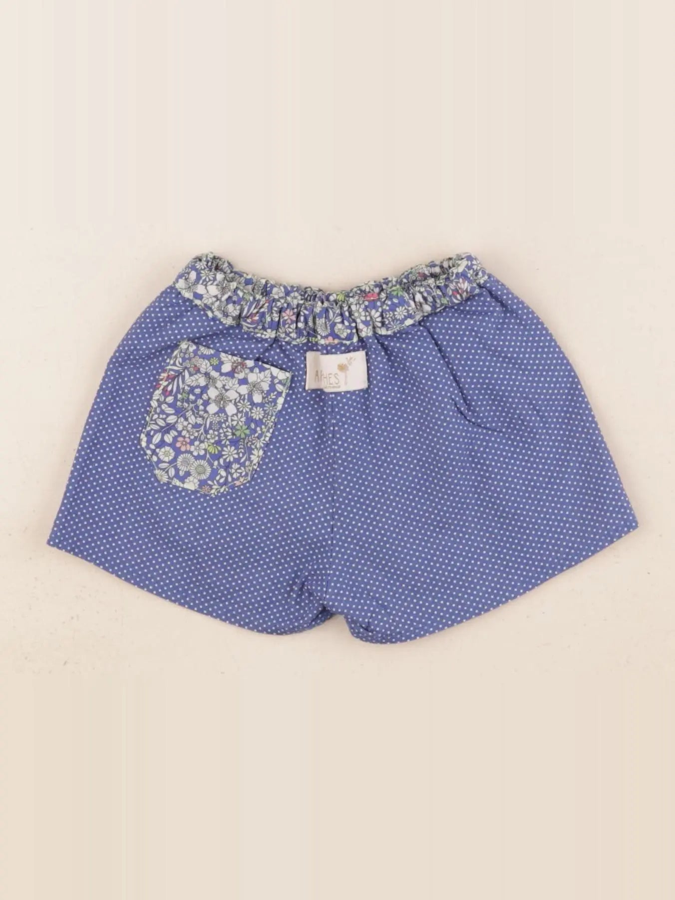 Apaches Collections - short bleu - 3 mois
