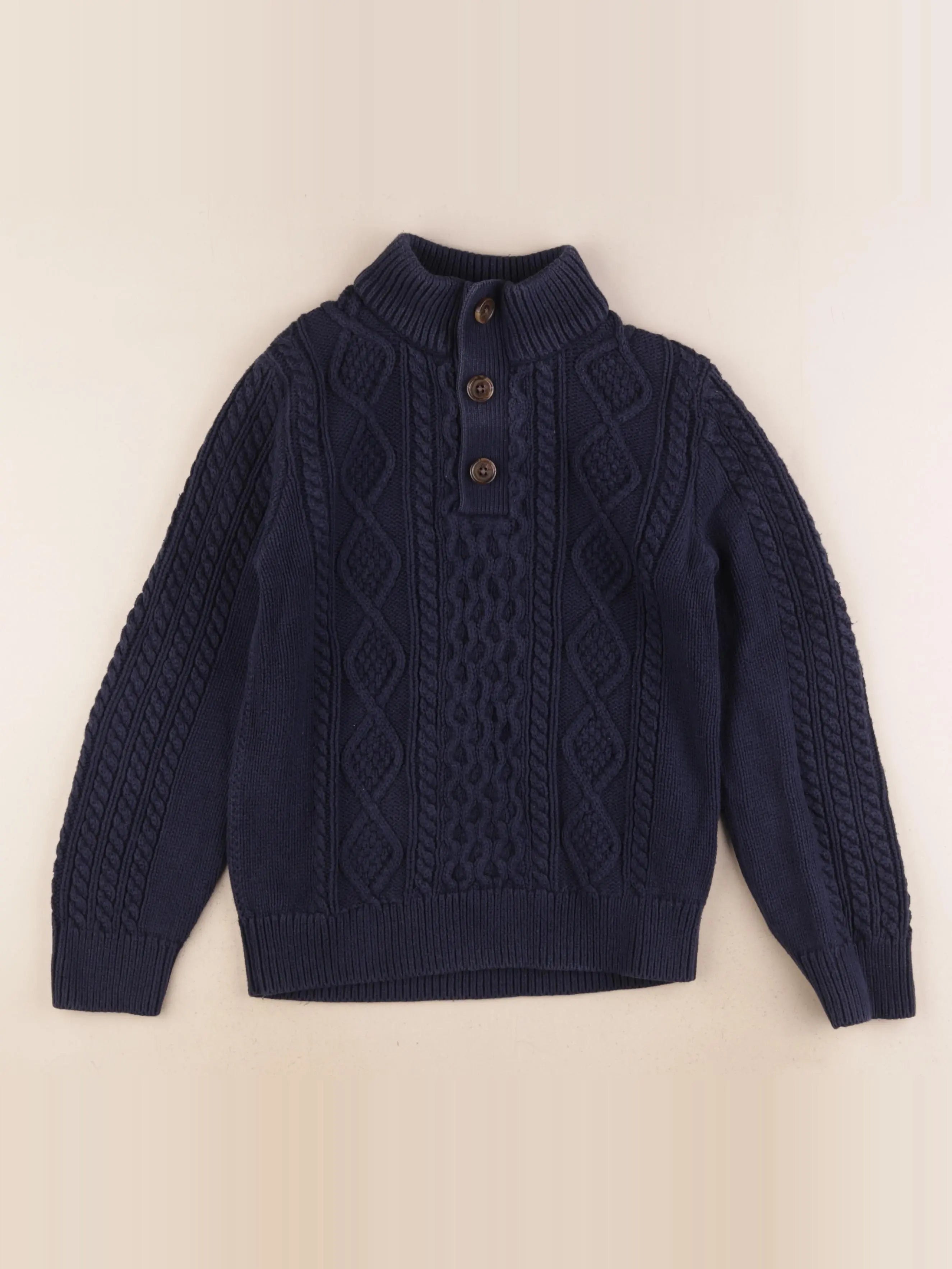 GAP - pull bleu - 8/9 ans
