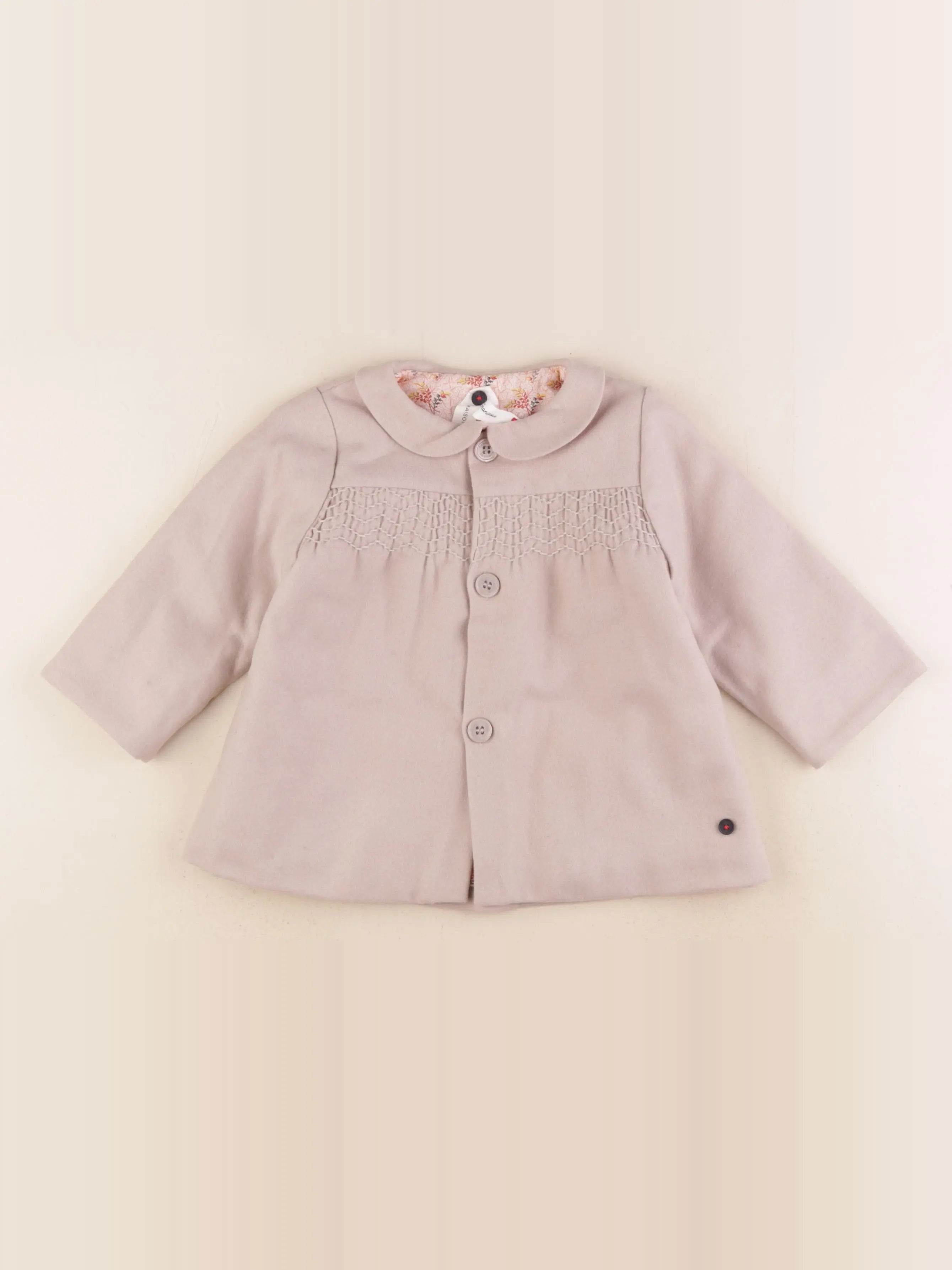 Cyrillus - manteau beige - 18 mois