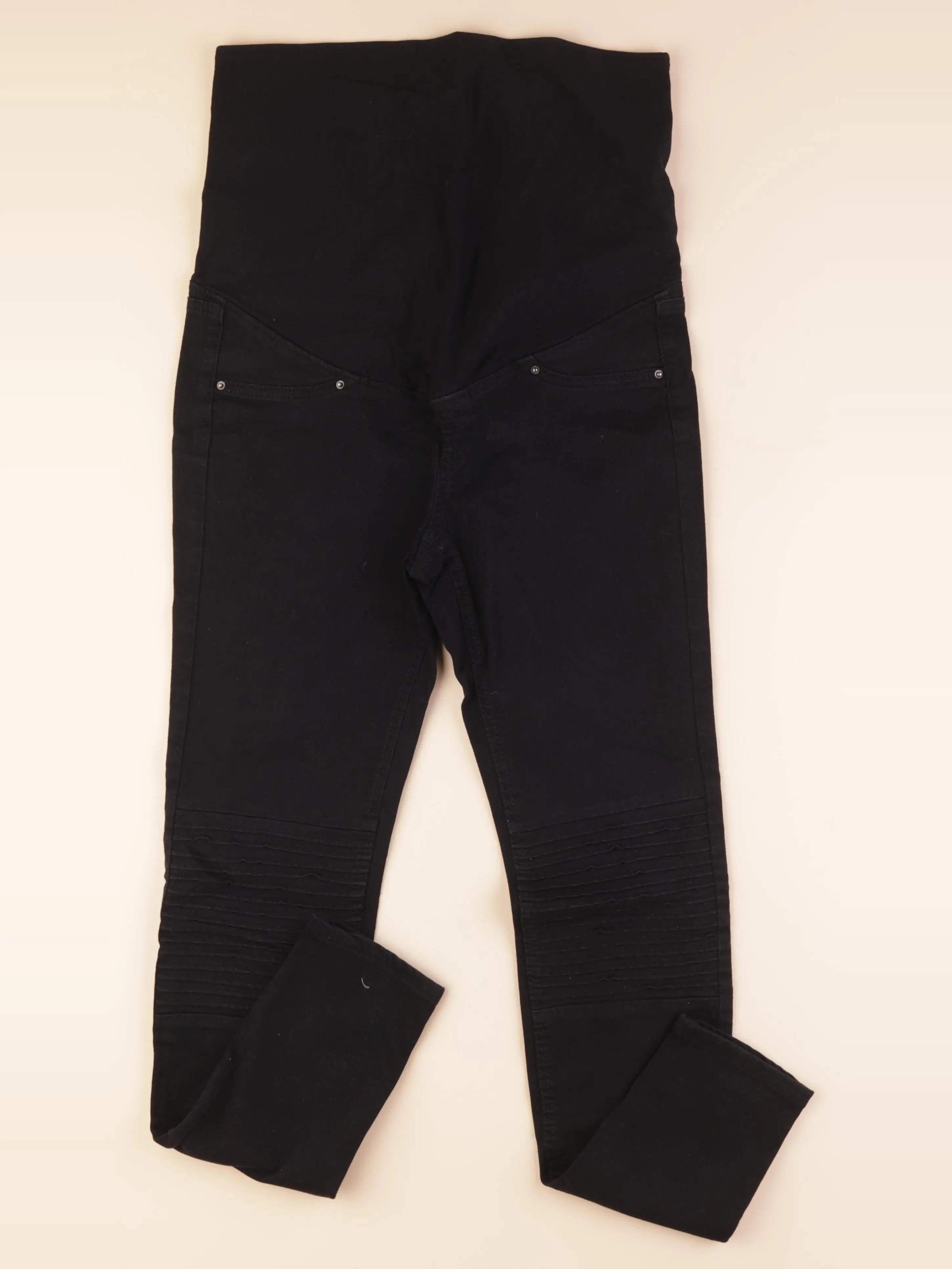 H&M - pantalon grossesse noir - 40