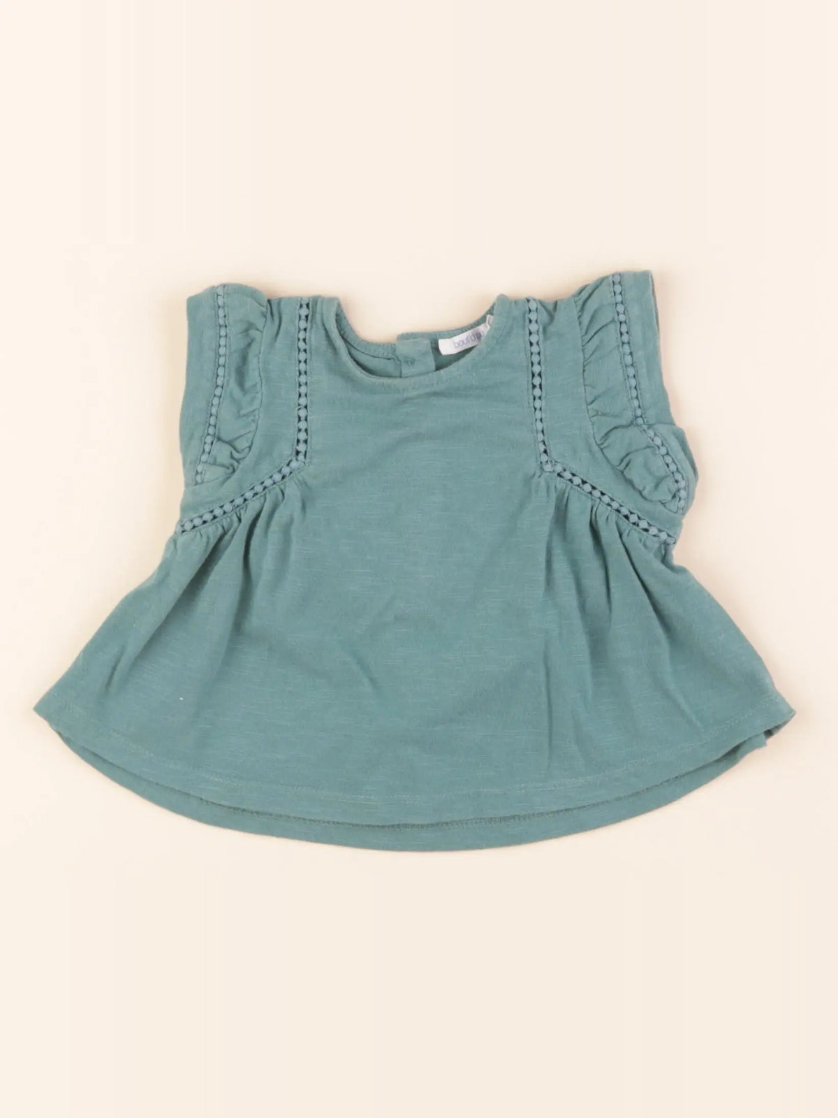 Boutchou - tee-shirt vert - 6 mois