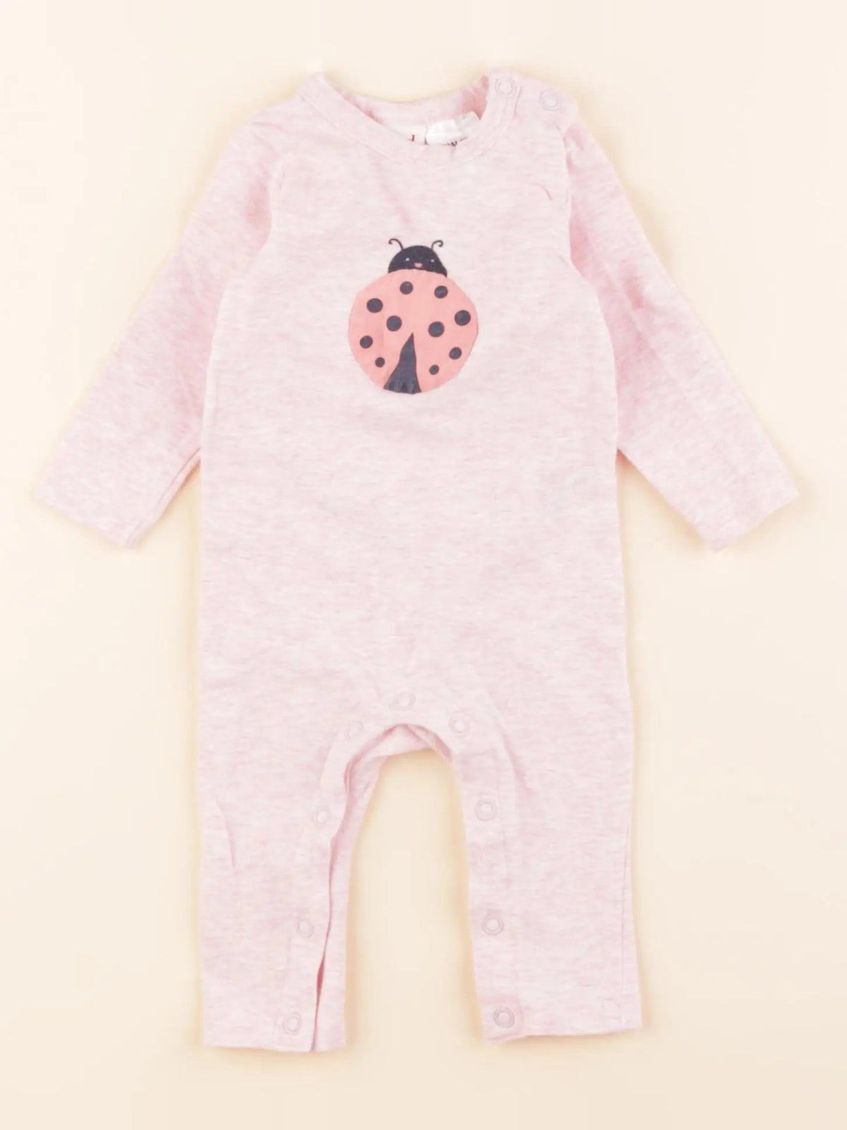 Seed heritage - pyjama coton rose - 0/3 mois