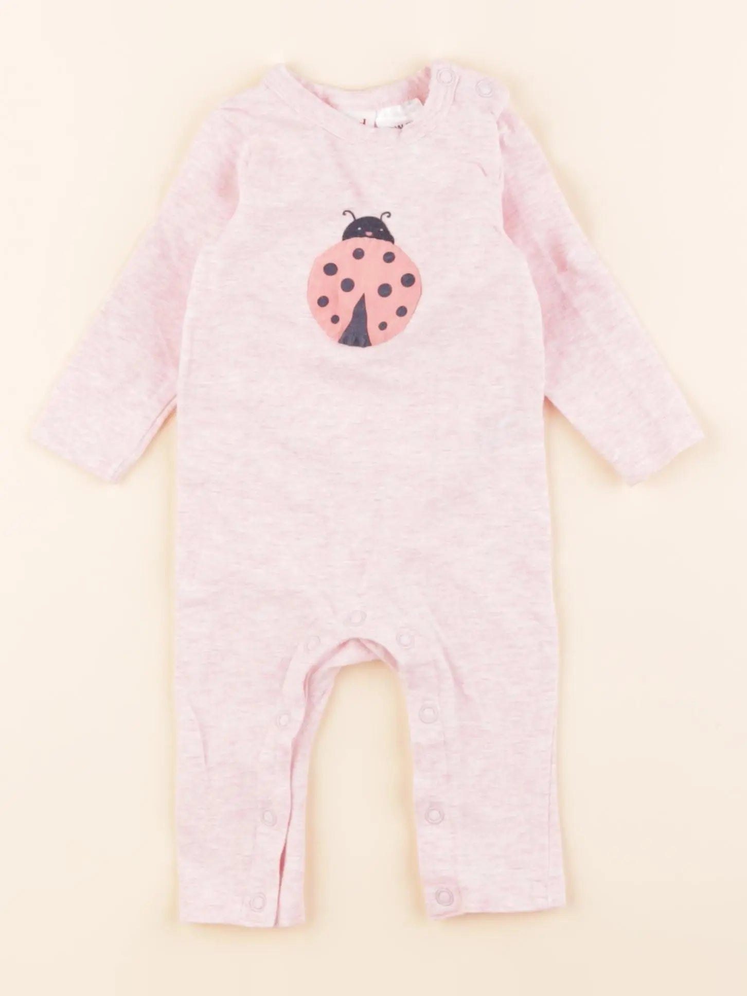 Seed heritage - pyjama coton rose - 0/3 mois