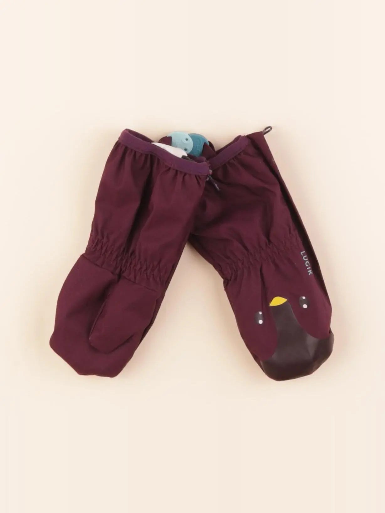 Decathlon ski - moufles de ski rouge - 24/36 mois