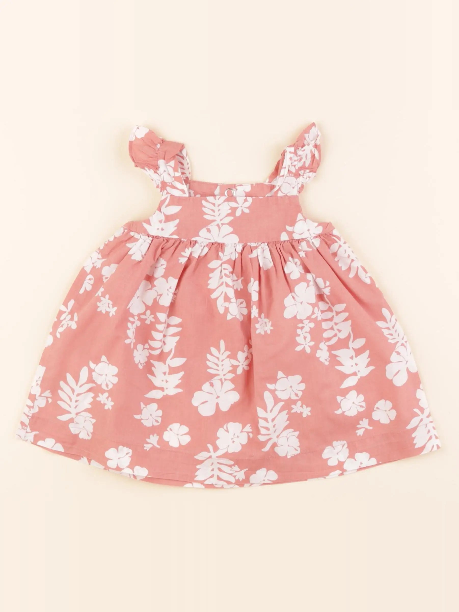 Petit Bateau - robe rose - 3 mois