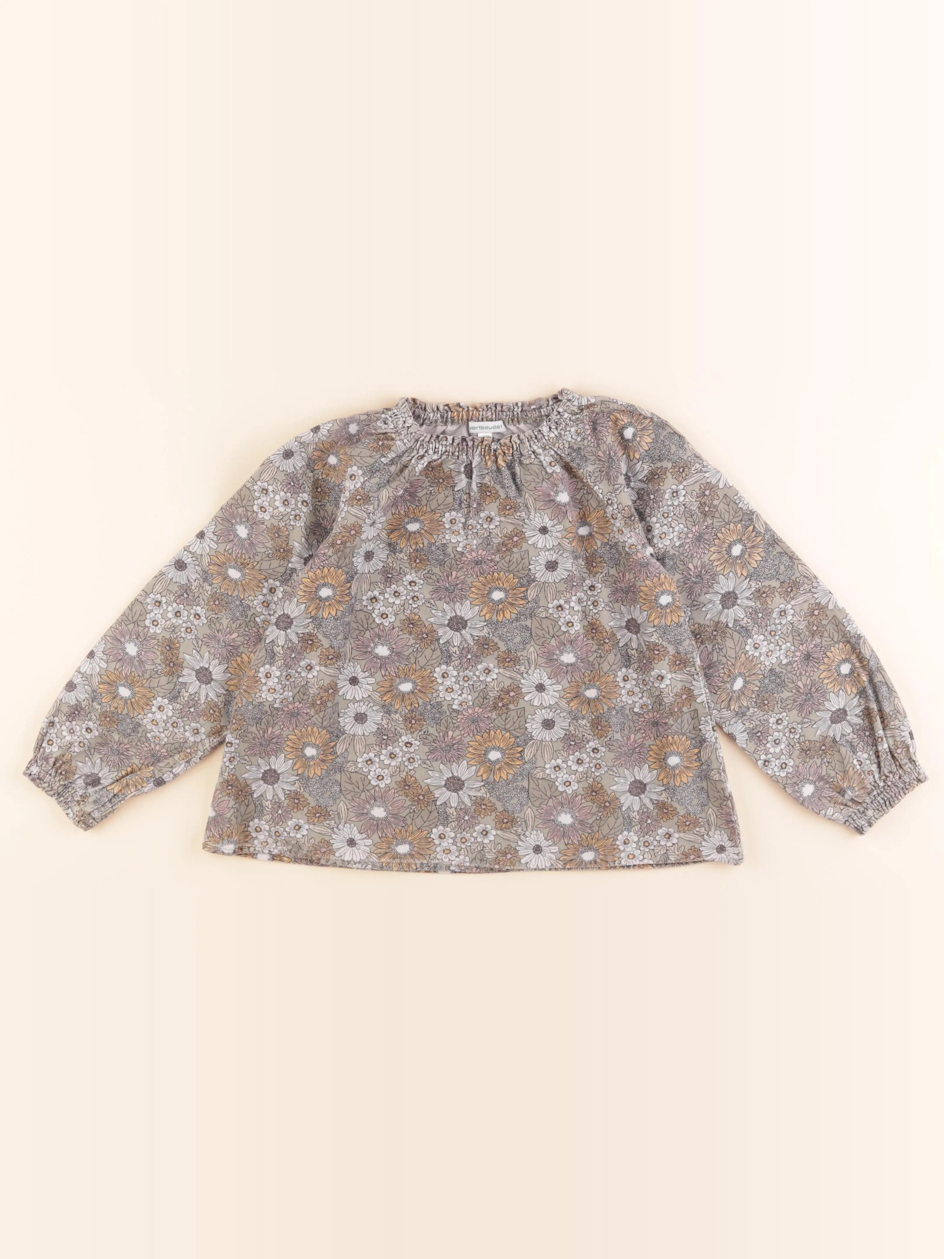 Vertbaudet - blouse multicolore - 6 ans