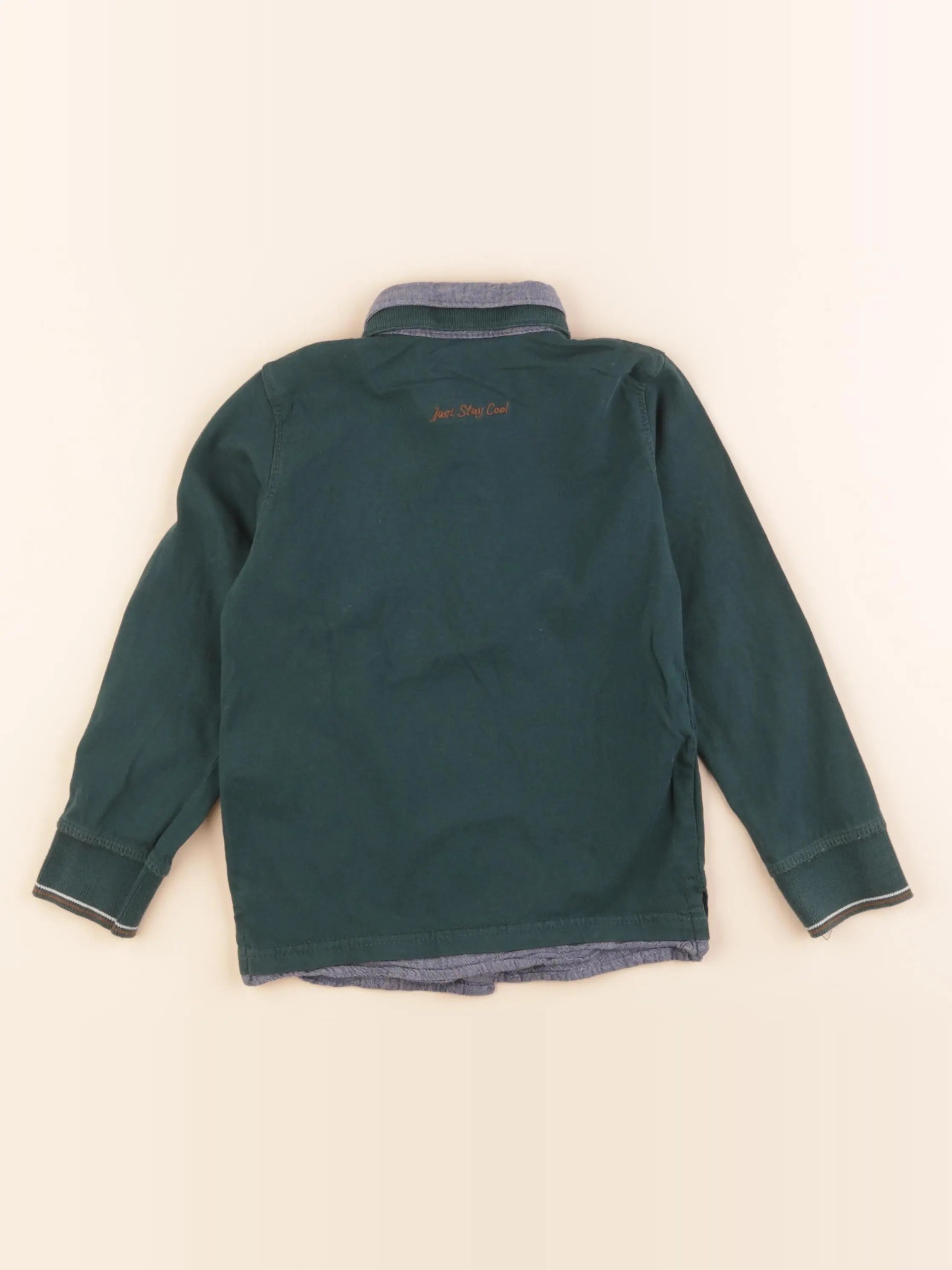 Tape à l'oeil - polo vert - 3 ans